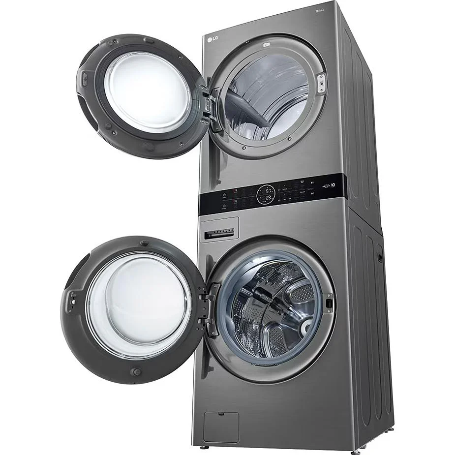LG Stacked Washer/Dryer Electric Laundry Center with TurboWash™ 360 Technology WKEX200HVA - Image 7