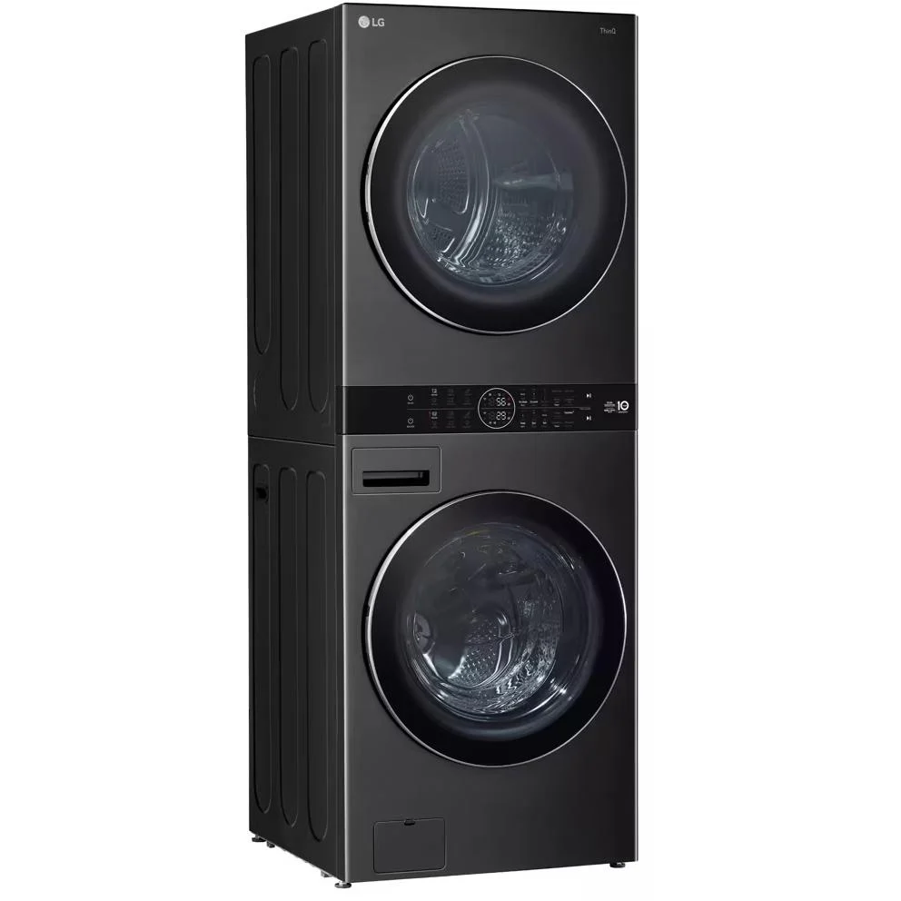 LG Stacked Washer/Dryer Electric Laundry Center with Wi-Fi WKHC252HBA - Image 6