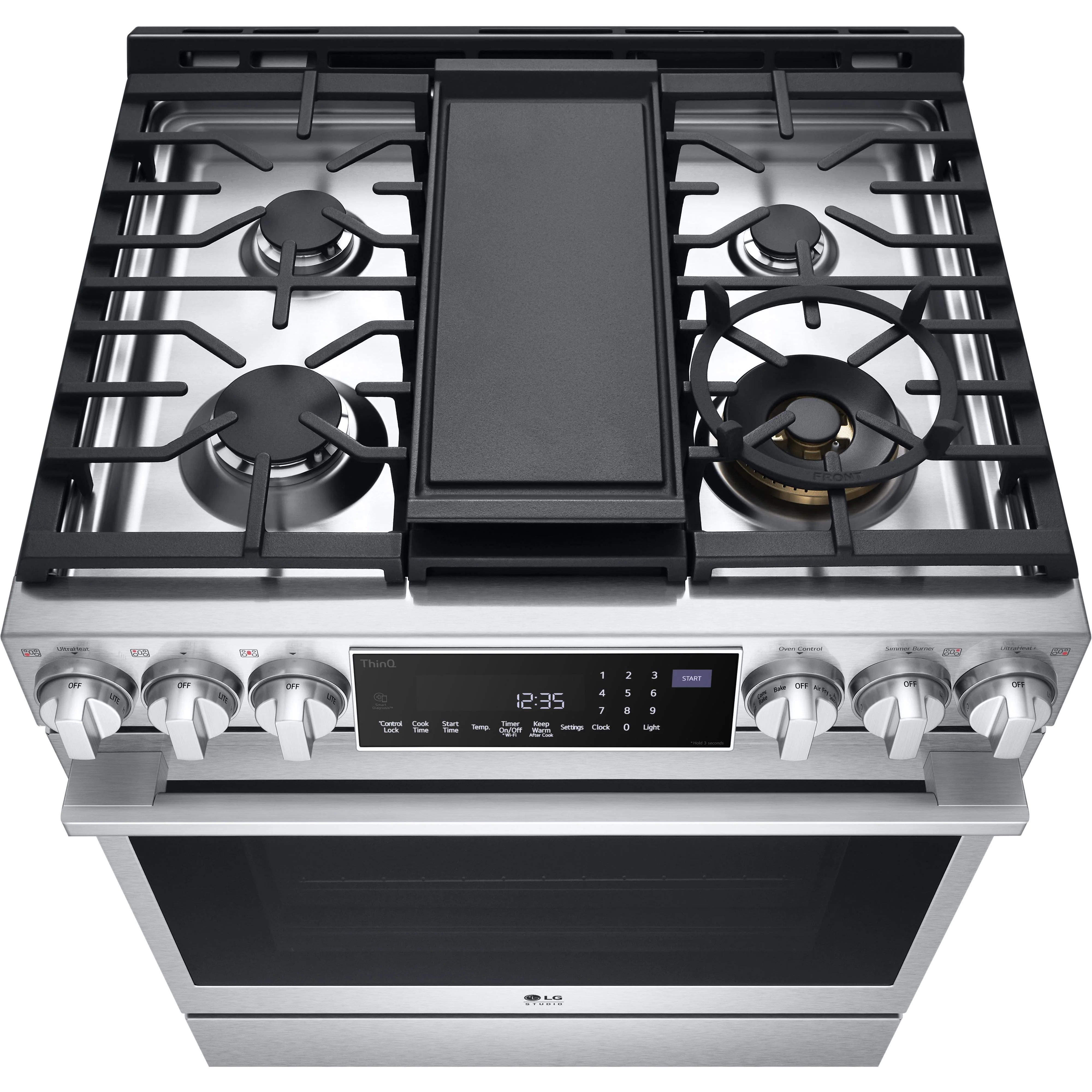 LG STUDIO Studio 30-inch Slide-in Gas Range with Convection Technology LSGS6338F - Image 2