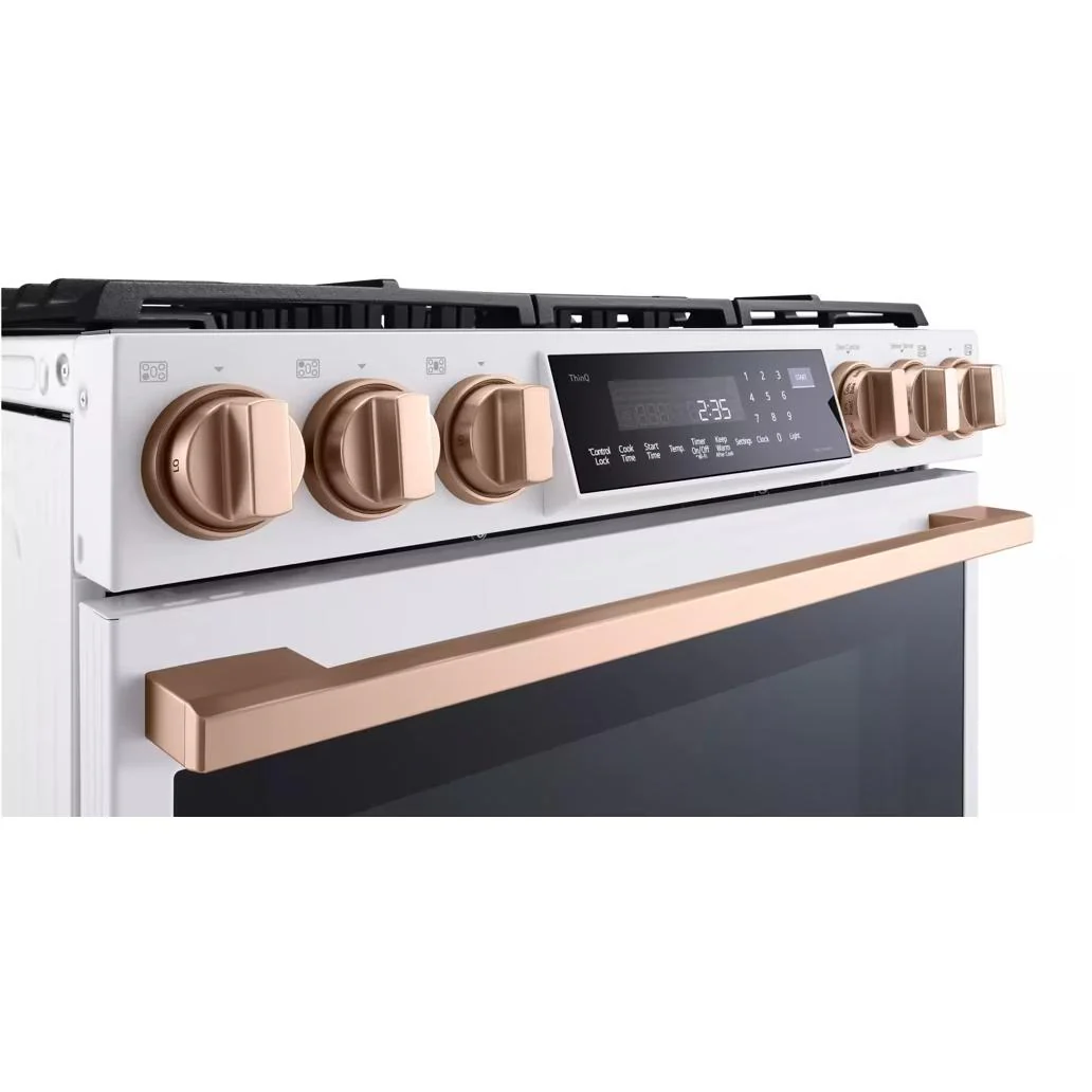 LG STUDIO Studio 30-inch Slide-in Gas Range with Convection Technology LSGS6338N - Image 6