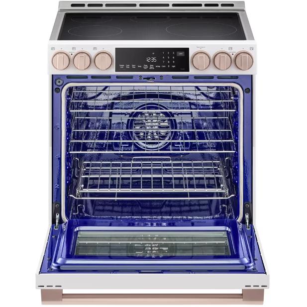 LG STUDIO Studio 30-inch Slide-in Induction Range with Air Fry Technology LSIS6338NE - Image 3
