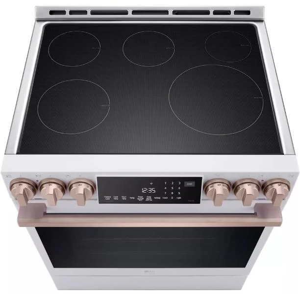 LG STUDIO Studio 30-inch Slide-in Induction Range with Air Fry Technology LSIS6338NE - Image 7