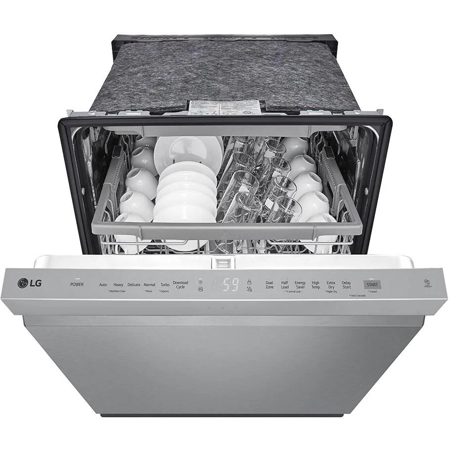 LG Top Control Dishwasher with QuadWash™ and Dynamic Dry™ LDPN454HT - Image 4