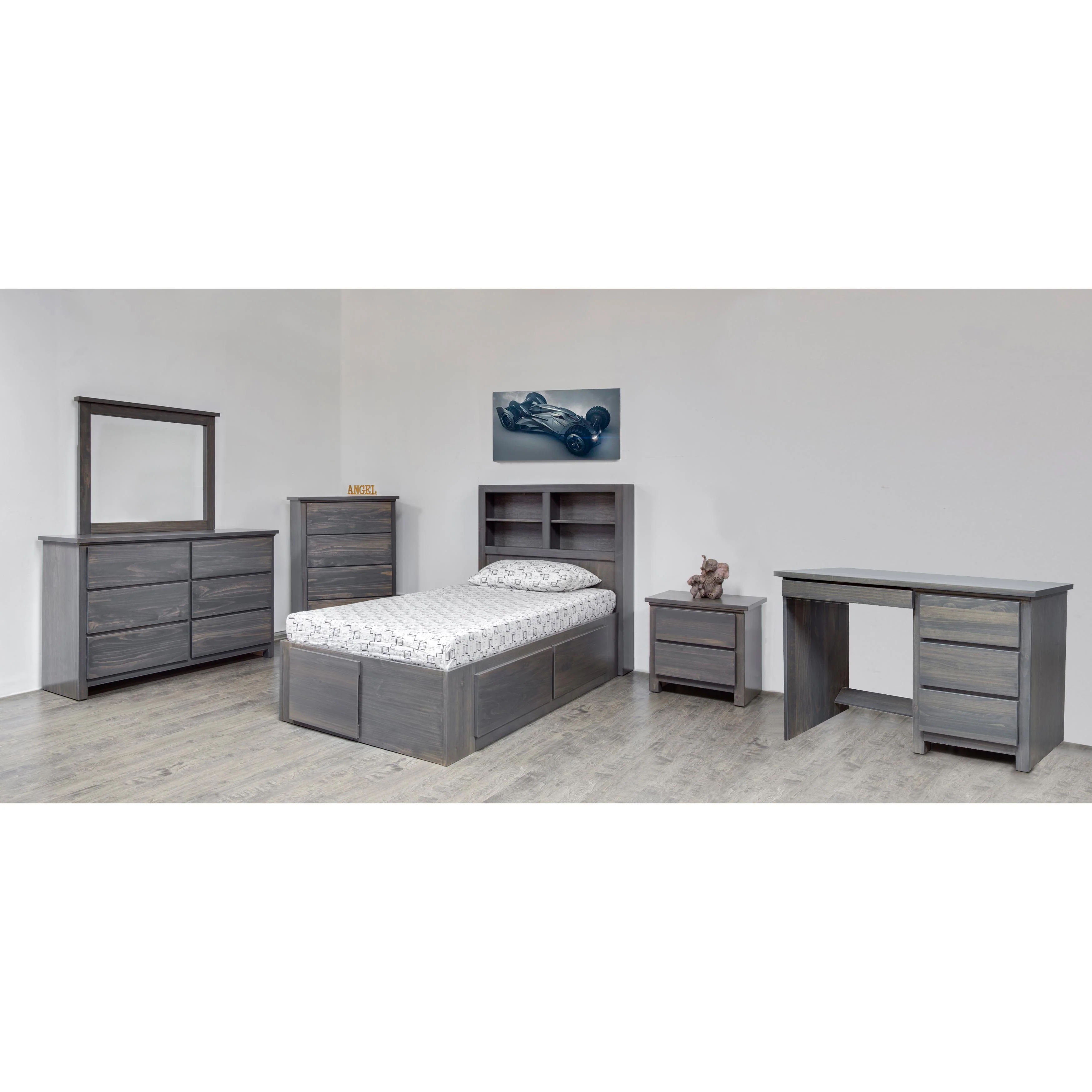 Mako Solid Wood Furniture Autumn 6300-29 Kids Chest - Image 2
