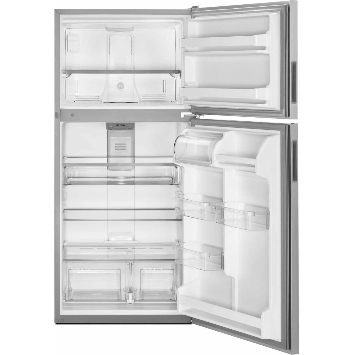 Maytag 33-inch, 20.5 cu. ft. Top Freezer Refrigerator MRT311FFFZ - Image 2