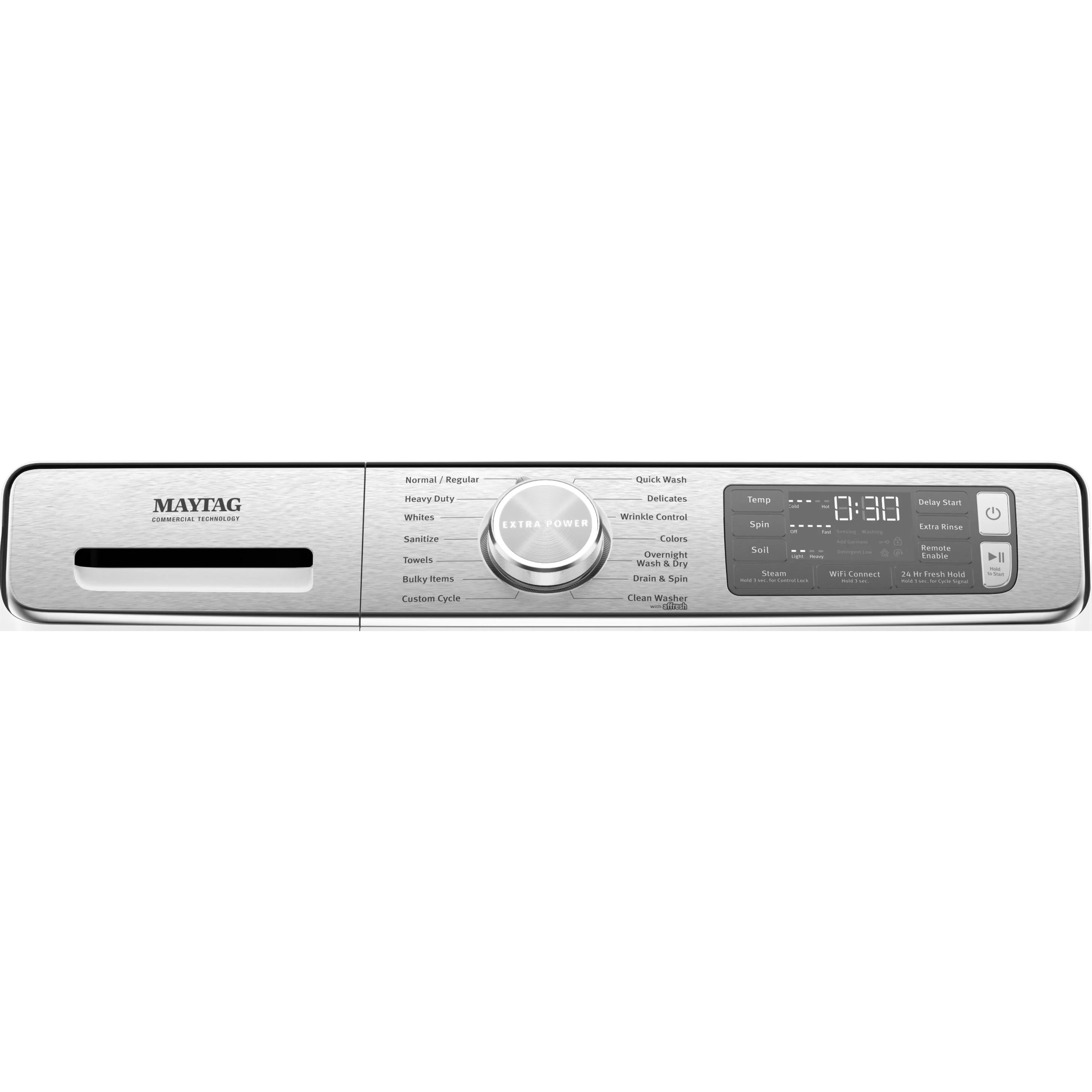 Maytag 5.8 cu. ft. Front Loading Washer with Extra Power button MHW8630HW - Image 2