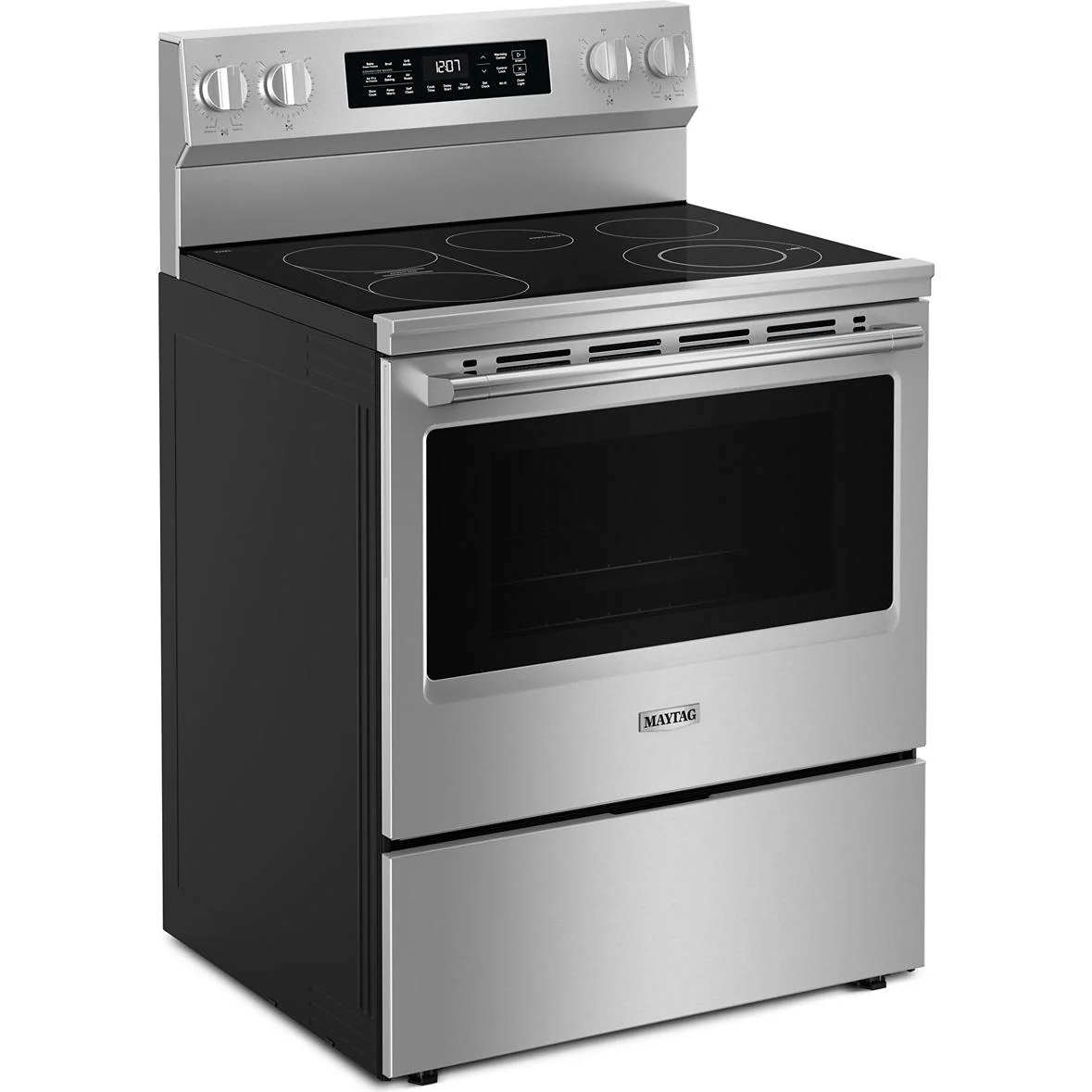 Maytag 30-inch Freestanding Electric Range with Grill Mode YMFES7030SZ - Image 7