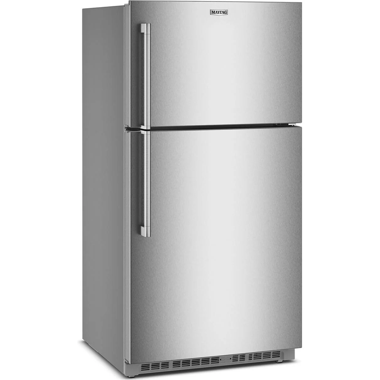 Maytag 33-inch, 21.3 cu. ft. Freestanding Top Freezer Refrigerator with EvenAir™ Cooling Tower MRTX5121TZ - Image 3