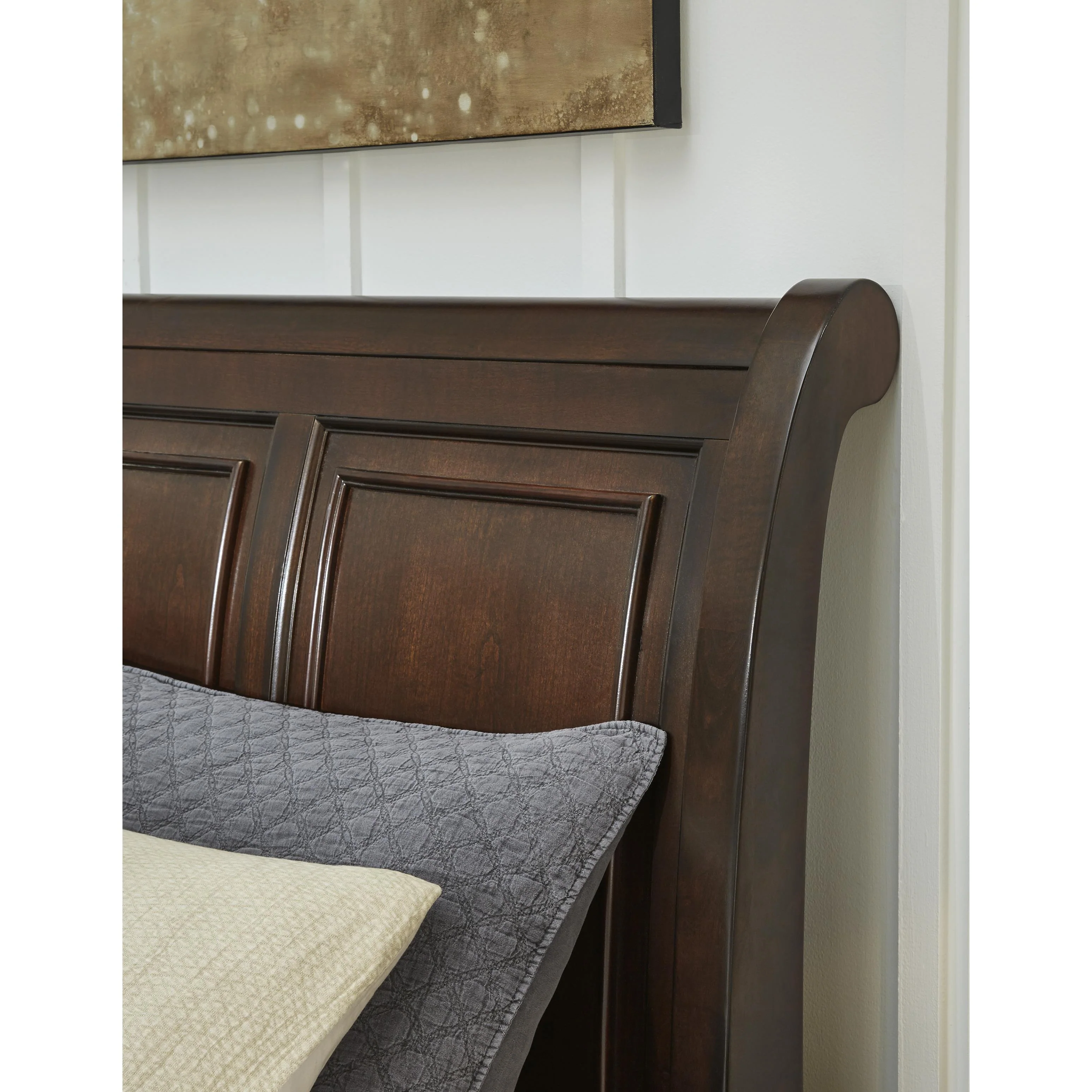 Millennium Porter B697B43 Queen Sleigh Storage Bed - Image 6
