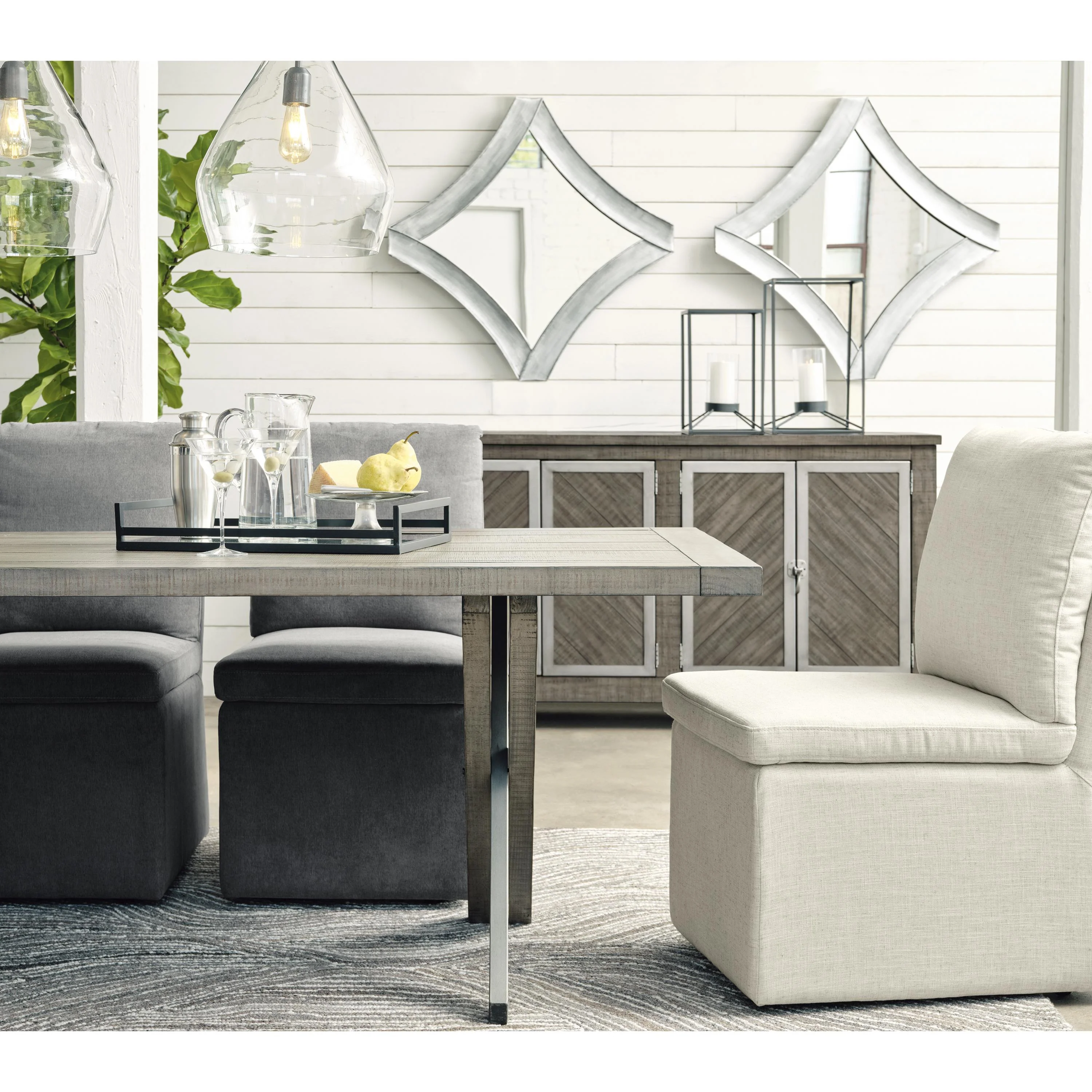 Millennium Krystanza D766-25 Rectangular Dining Room Table - Image 11