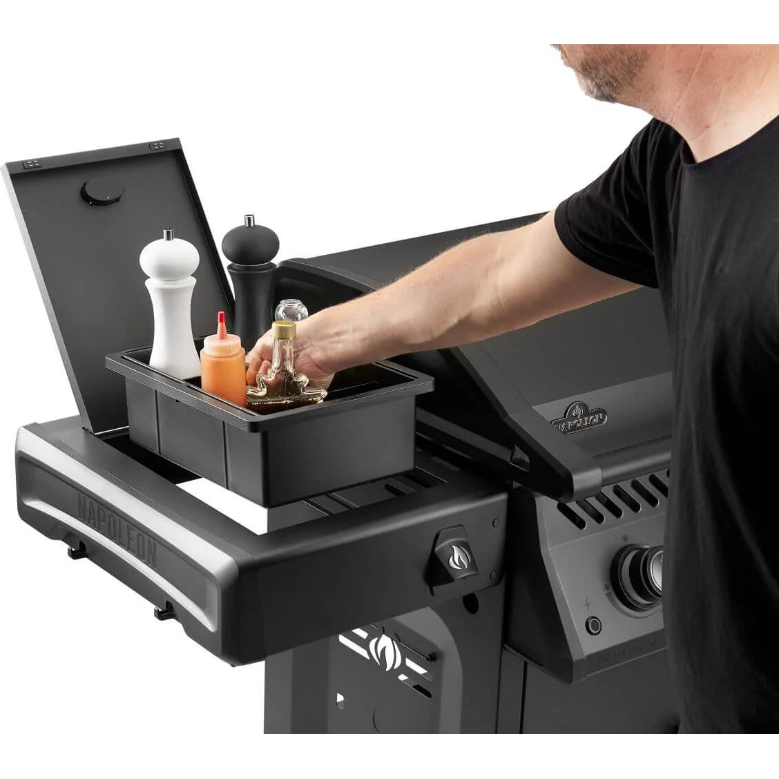 Napoleon Rogue® PRO Phantom 30-inch Griddle - Natural Gas RP30FTNK-PHM - Image 9