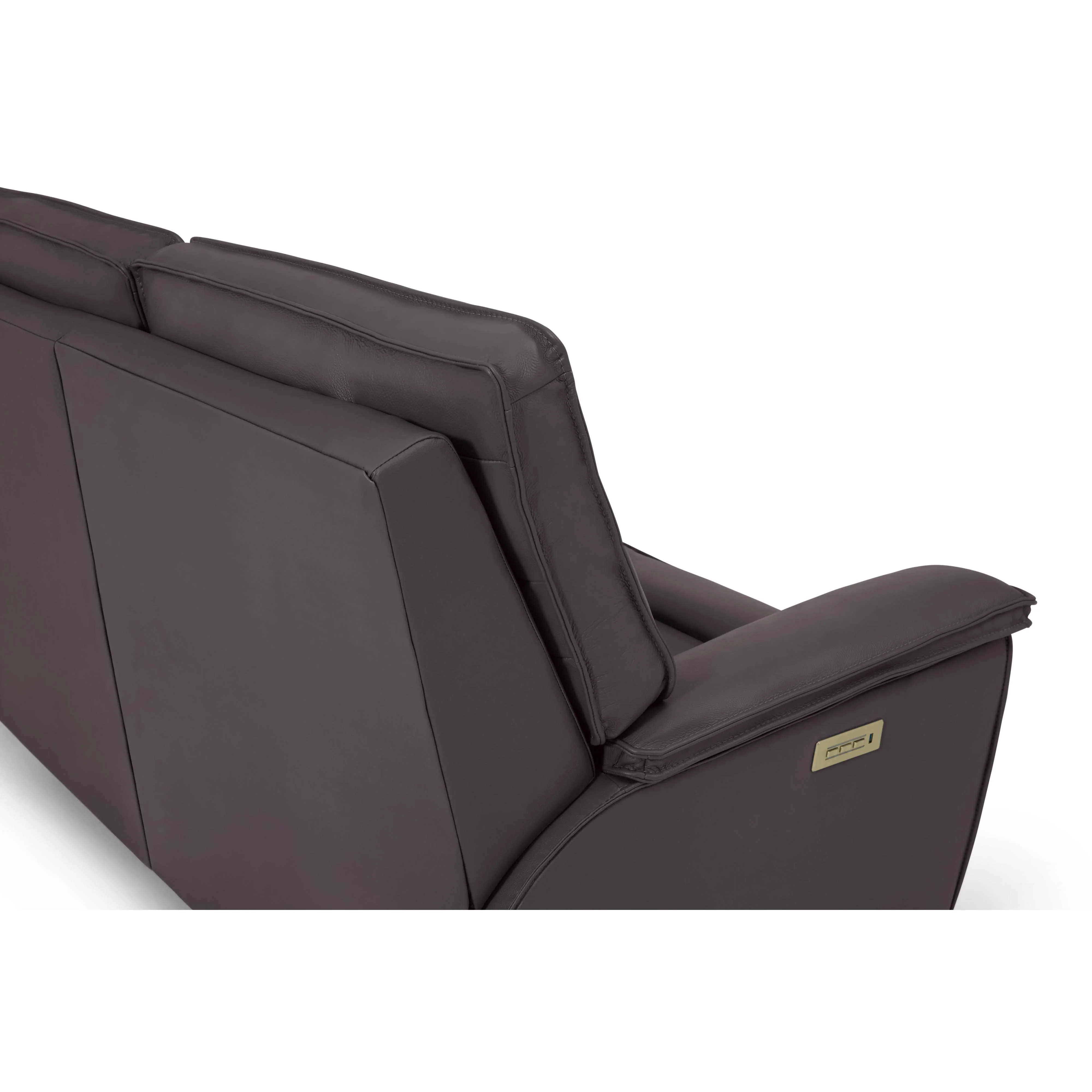 Palliser Oakley 41187-L7 Power Sofa Loveseat with Power Headrest & Lumbar - Bali Carob Match - Image 13