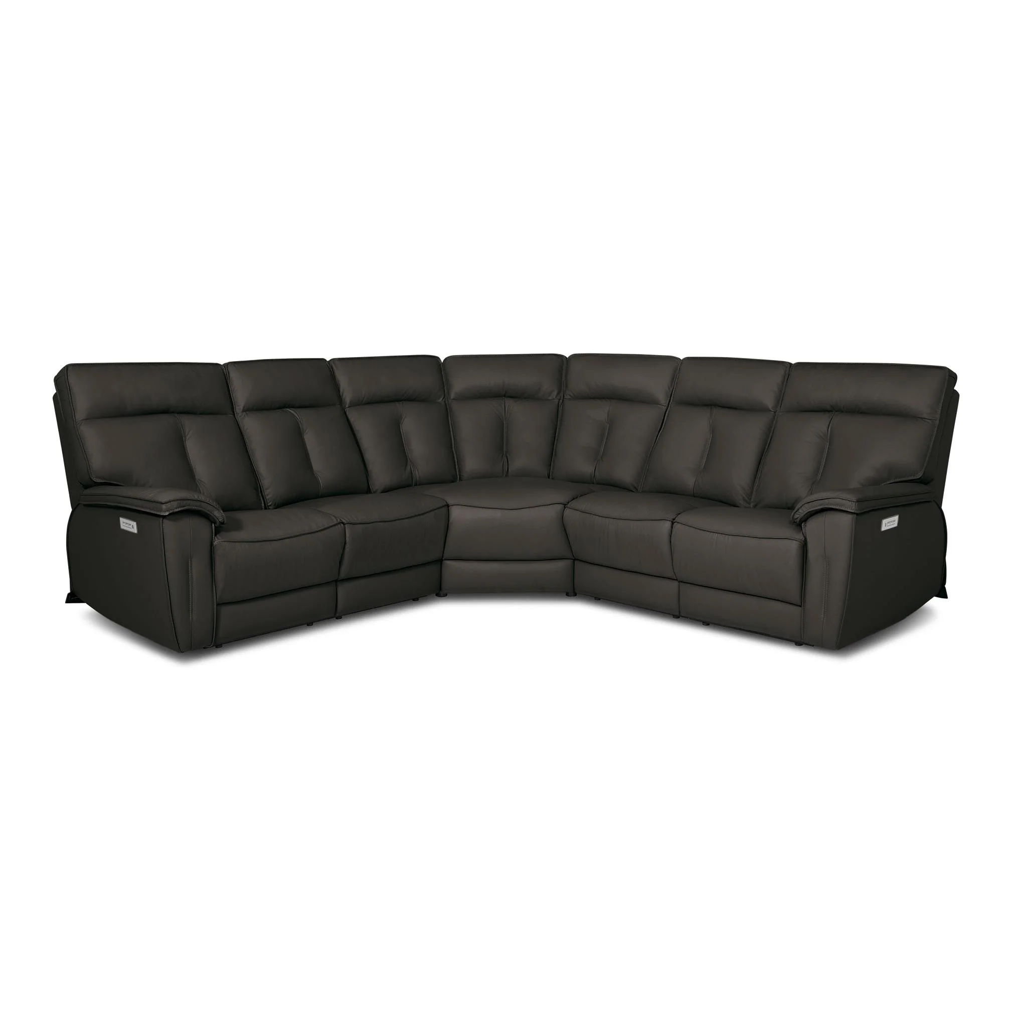 Palliser Oakley 41187 5 pc Power Sectional - Bali Carob Match