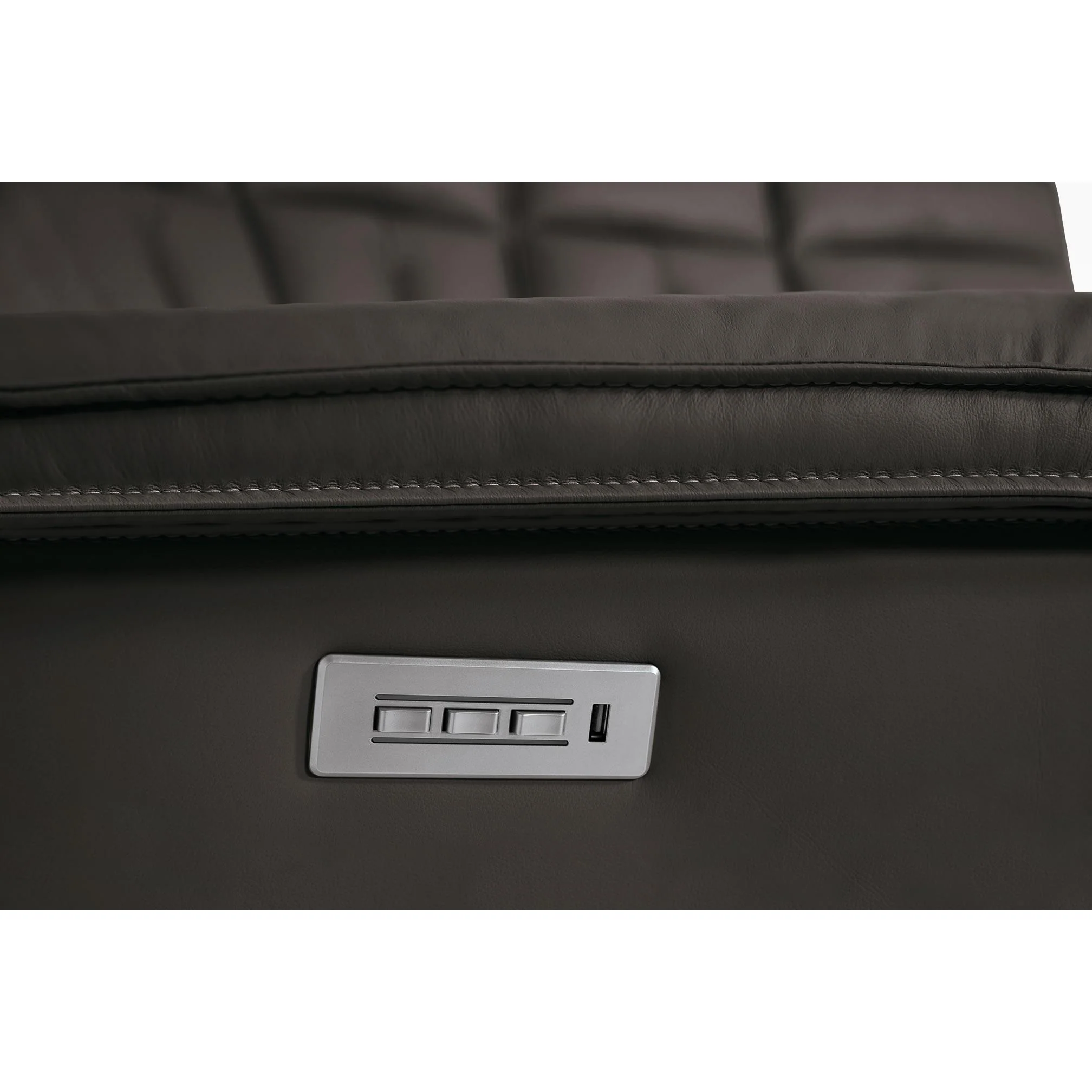 Palliser Oakley 41187 5 pc Power Sectional - Bali Carob Match - Image 14