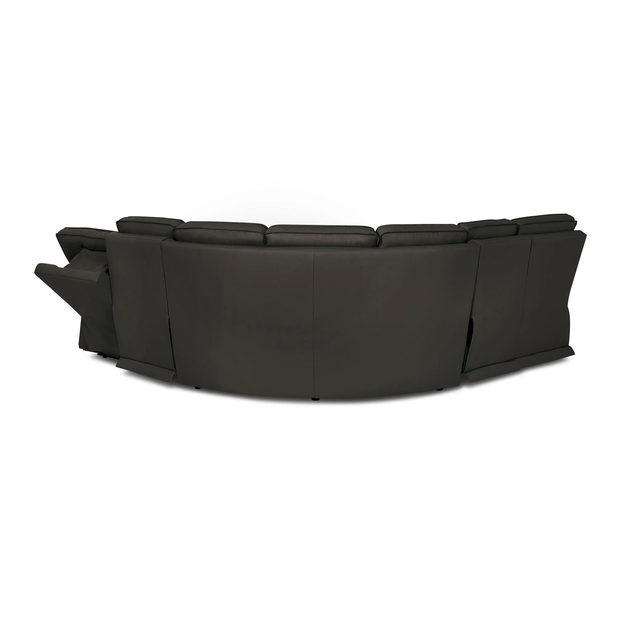Palliser Oakley 41187 5 pc Power Sectional - Bali Carob Match - Image 7