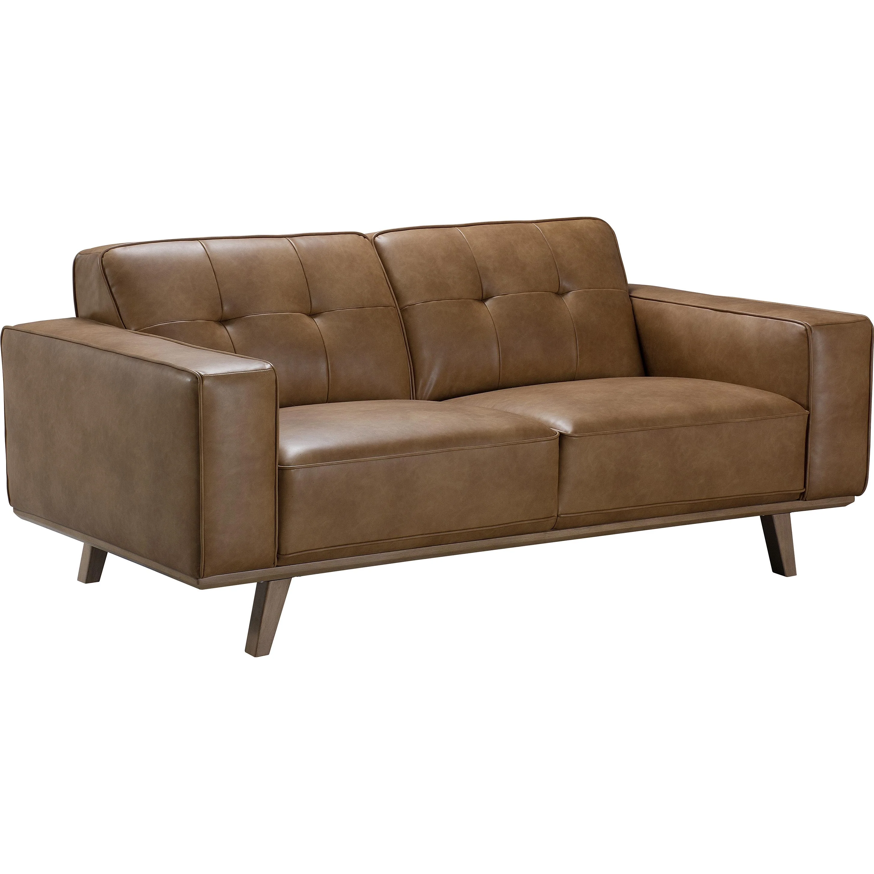 Primo International Barksdale Stationary Polyurethane Loveseat 75184 - Image 2