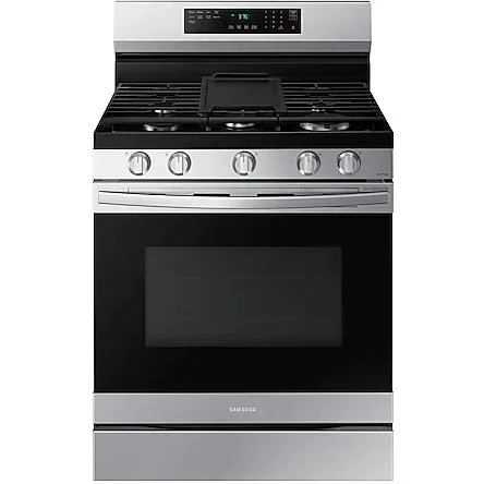 Samsung 30-inch Freestanding Gas Range with WI-FI Connect NX60A6511SS/AA - Image 2