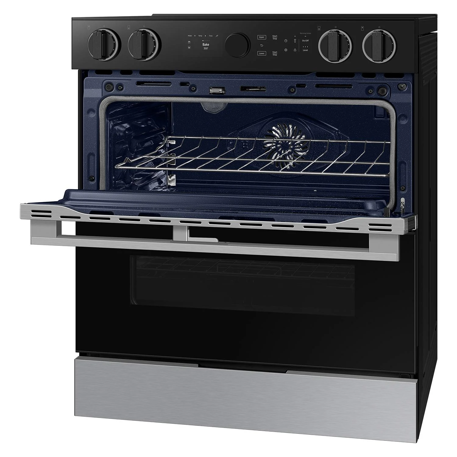 Samsung 30-inch Slide-in Electric Range with Wi-Fi NSE6DG8550SRAC - Image 9