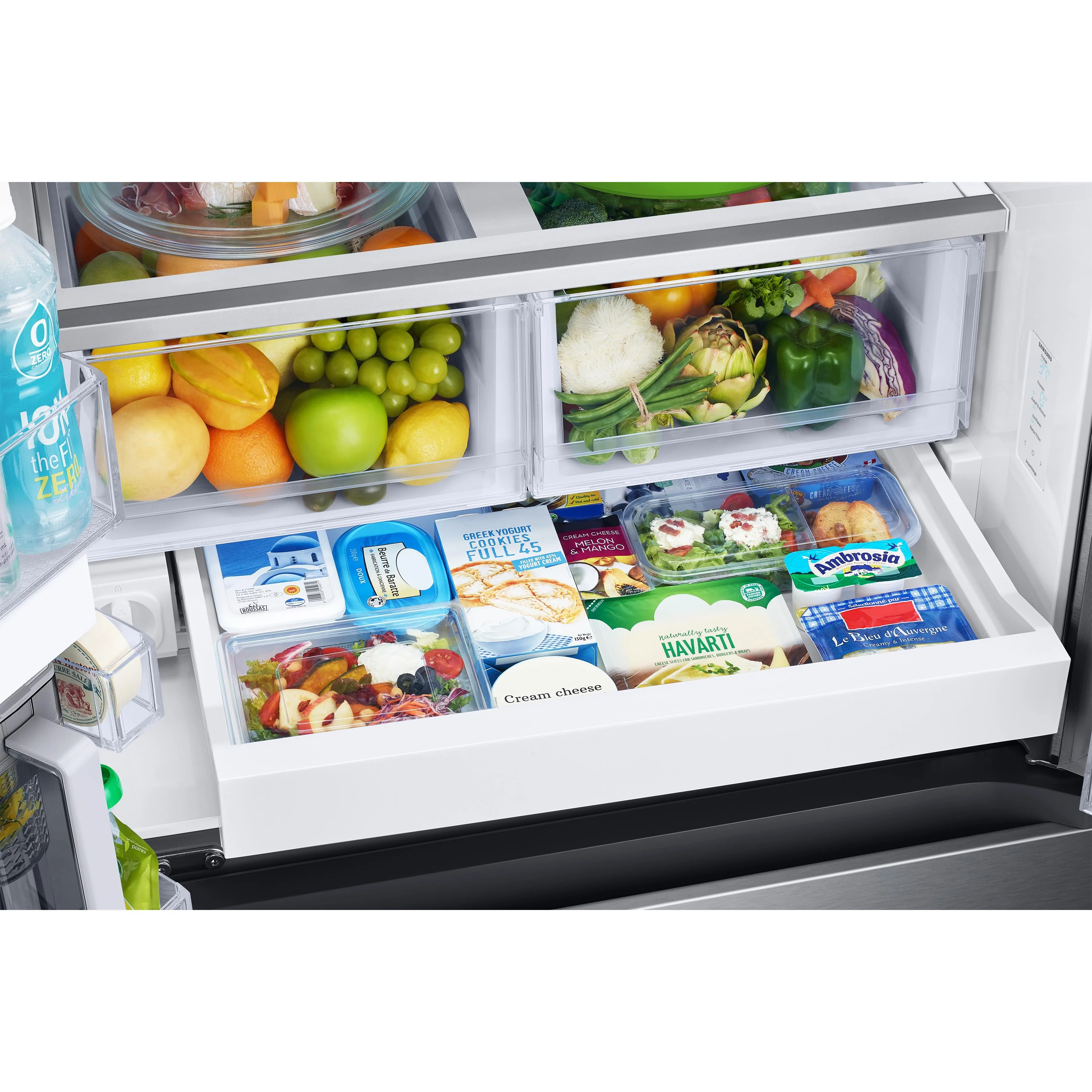 Samsung 33-inch, 24.5 cu. ft. French 3-Door Refrigerator with Beverage Center™ & AutoFill Water Pitcher RF25C5551SG/AA - Image 8