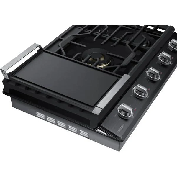 Samsung 36-inch Built-in Gas Cooktop with Wi-Fi and Bluetooth Connected NA36N7755TG/AA - Image 3