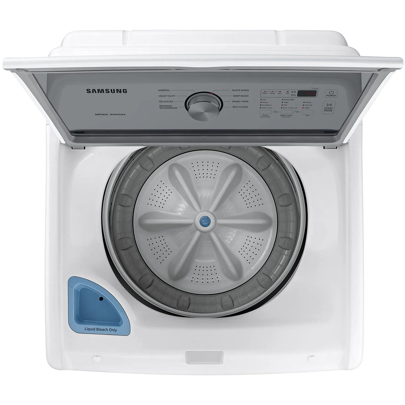 Samsung 5.2 cu.ft. Top Loading Washer with Vibration Reduction Technology+ WA45T3200AW/A4 - Image 8