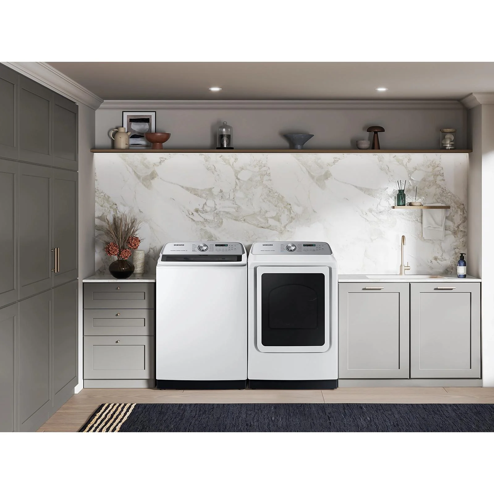 Samsung 6.0 cu.ft. 5500 Series Top Load Washer with SuperSpeed WA52DG5500AW/US - Image 10