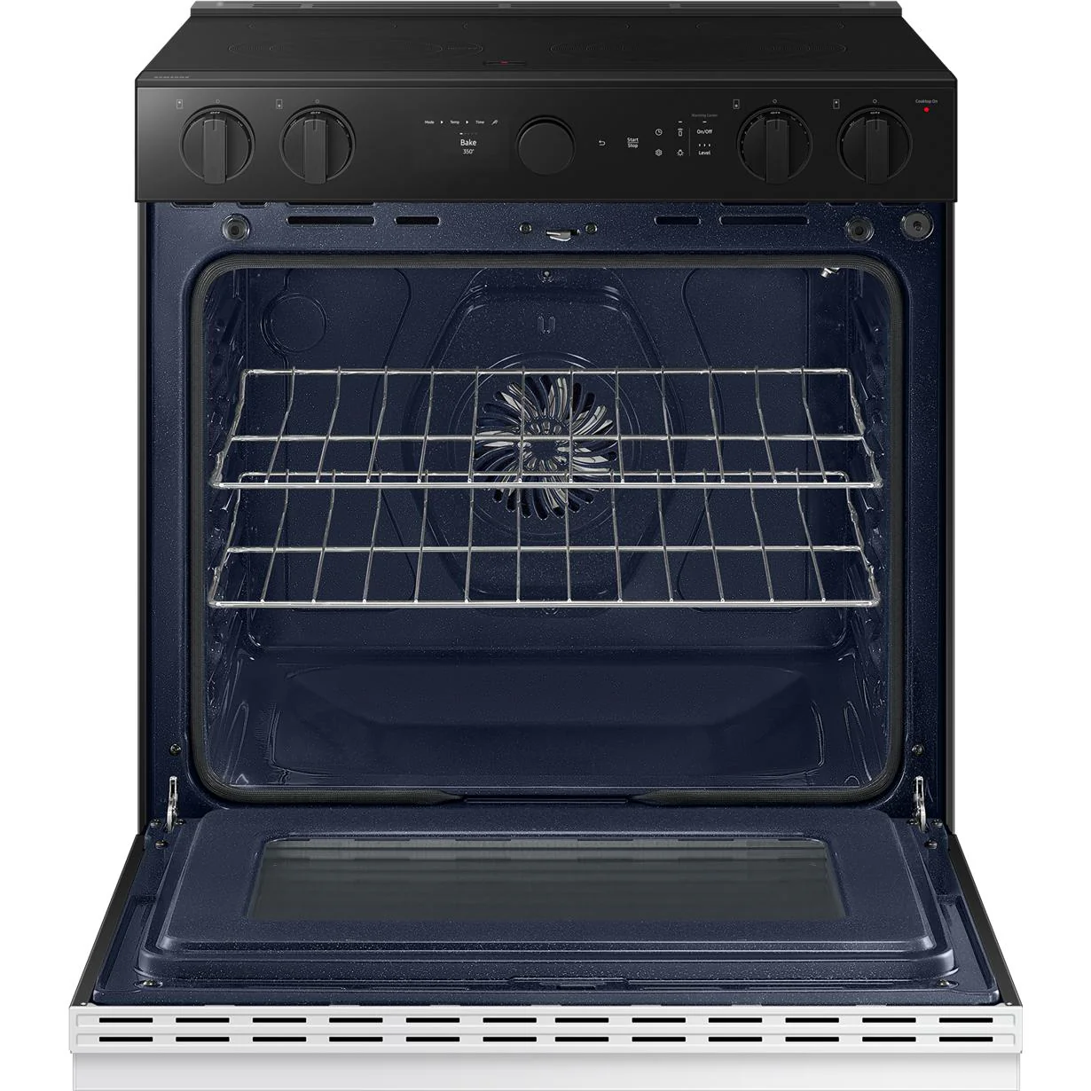 Samsung 6.3 cu. ft. Bespoke Smart Slide-In Electric Range NSE6DB850012/AC - Image 5