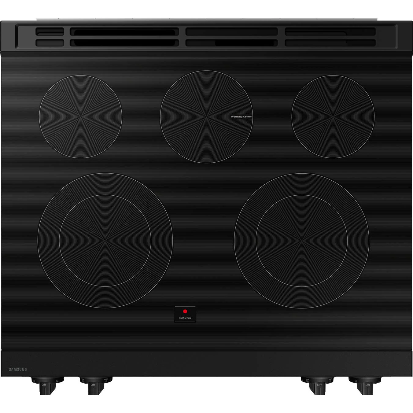 Samsung 6.3 cu. ft. Bespoke Smart Slide-In Electric Range NSE6DG8100SR/AC - Image 3