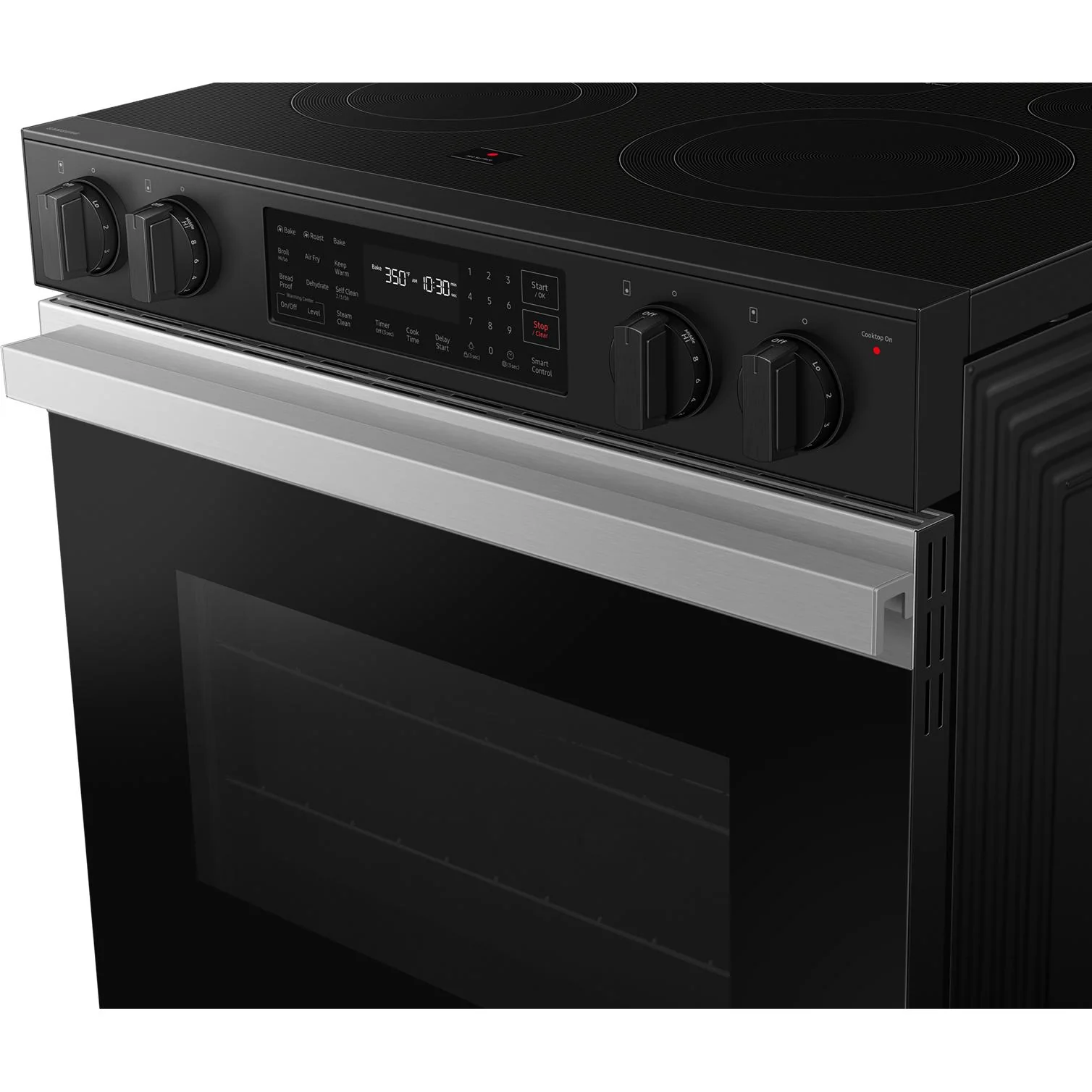 Samsung 6.3 cu. ft. Bespoke Smart Slide-In Electric Range NSE6DG8300SR/AC - Image 3