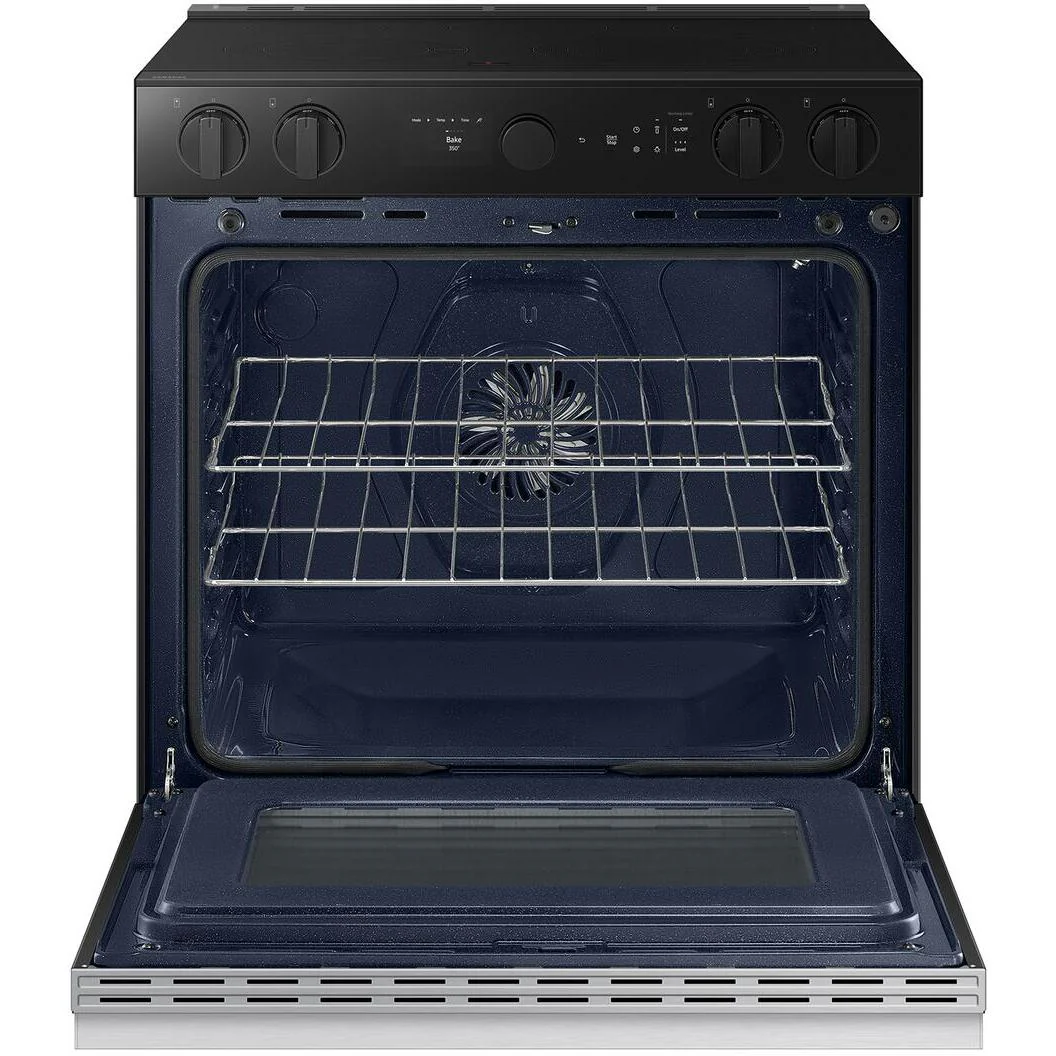 Samsung 6.3 cu. ft. Bespoke Smart Slide-In Electric Range NSE6DG8700SR/AC - Image 2