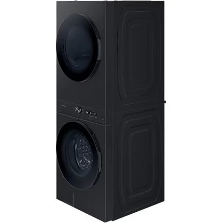 Samsung Bespoke 5.3 cu. ft. Stacked Washer/Dryer Electric Laundry Center Hub with Auto Dispenser WH46DBH550EVAC - Image 16