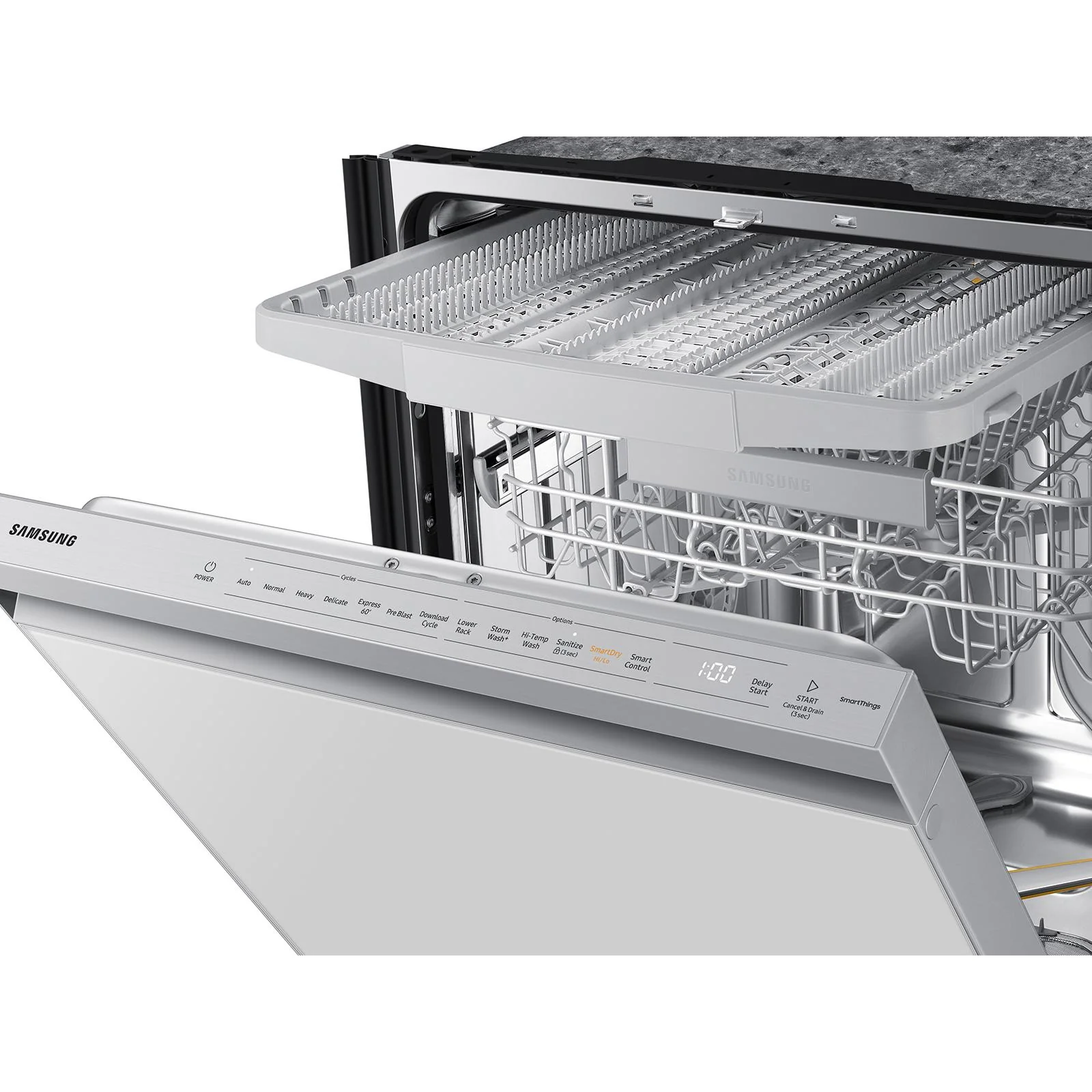 Samsung Bespoke Built-in Dishwasher with Wi-Fi Connectivity DW80B7070AP/AC - Image 5