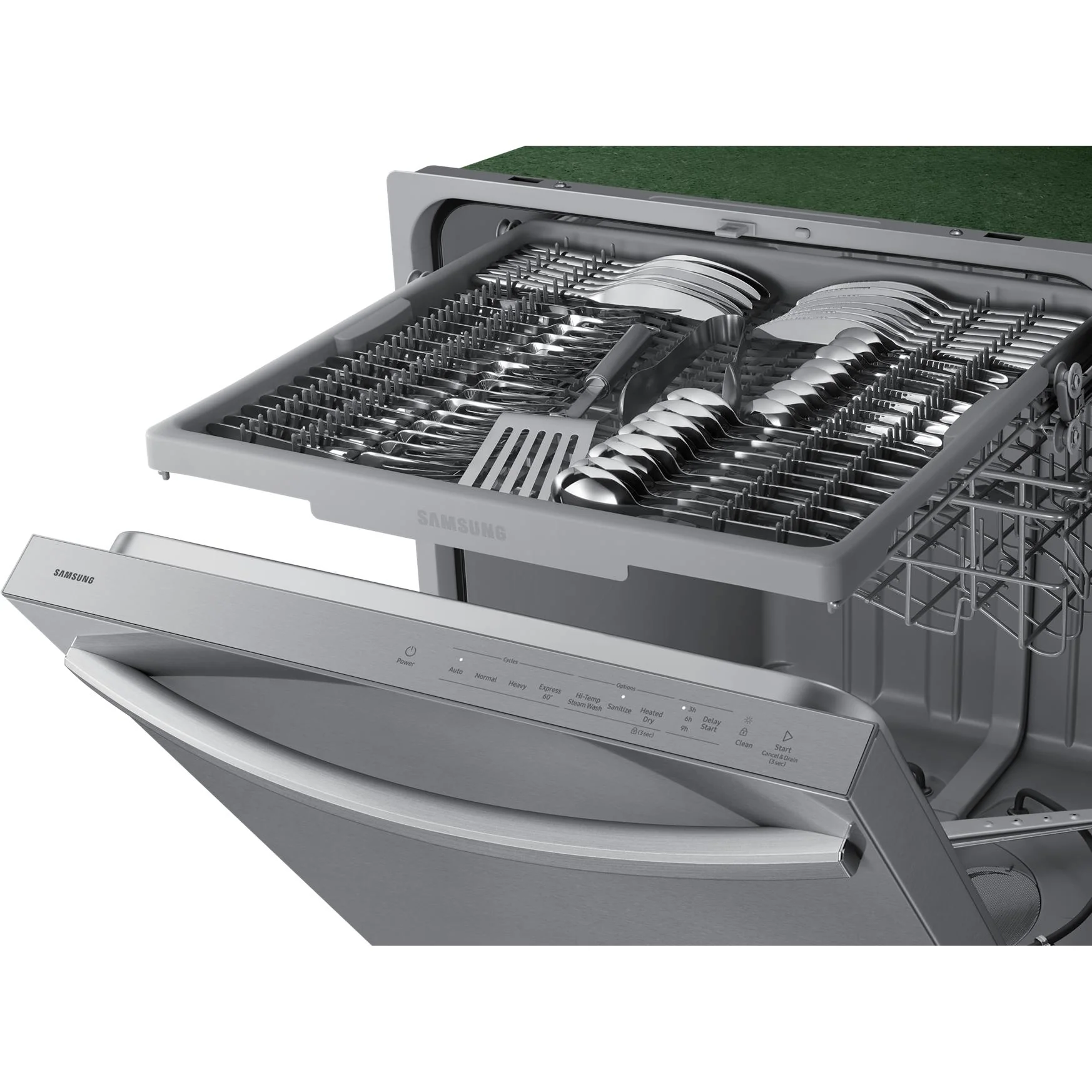 Samsung Built-in Dishwasher with 3rd Rack DW80CG4051SRAA - Image 8