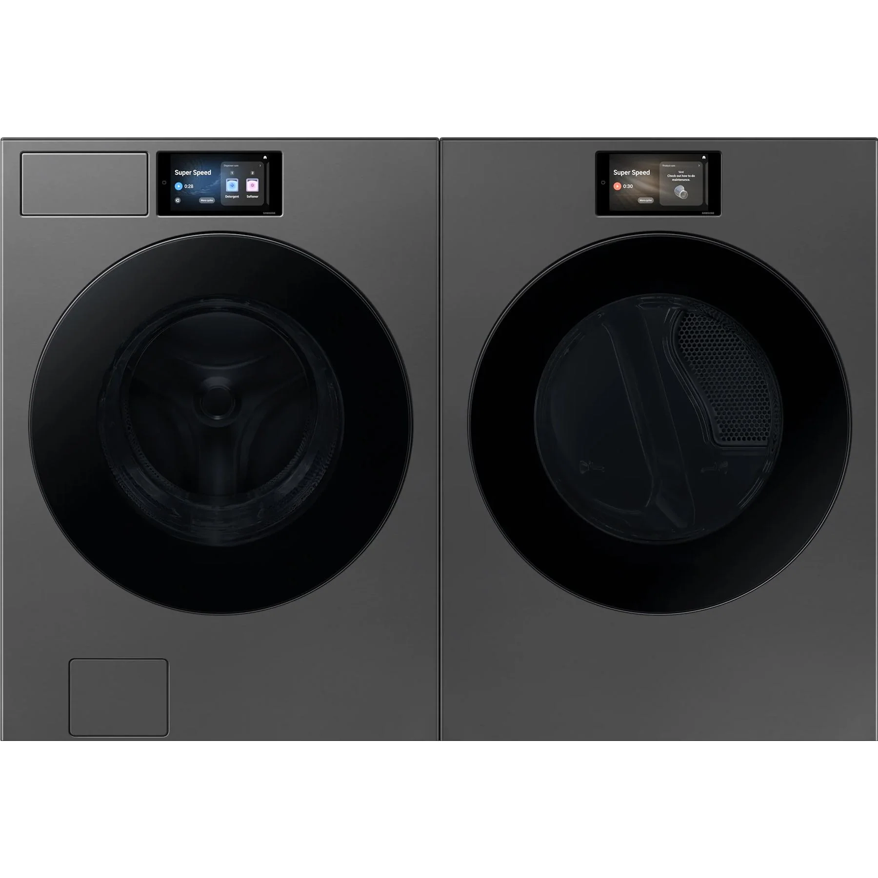 Samsung 7.6 Cu.Ft. F90 Series Bespoke AI Electric Dryer with AI Opti Dry DV90F53AES/AC - Image 10