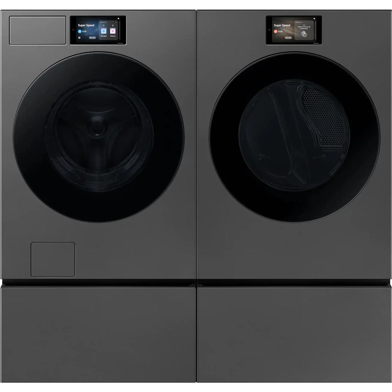 Samsung 7.6 Cu.Ft. F90 Series Bespoke AI Electric Dryer with AI Opti Dry DV90F53AES/AC - Image 11