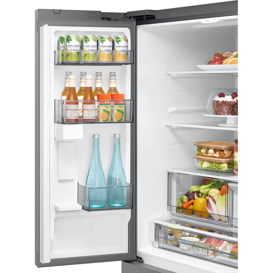 Samsung French 3-Door Refrigerator with In-Door Tall Dispenser RF70H25KERAA - Image 10