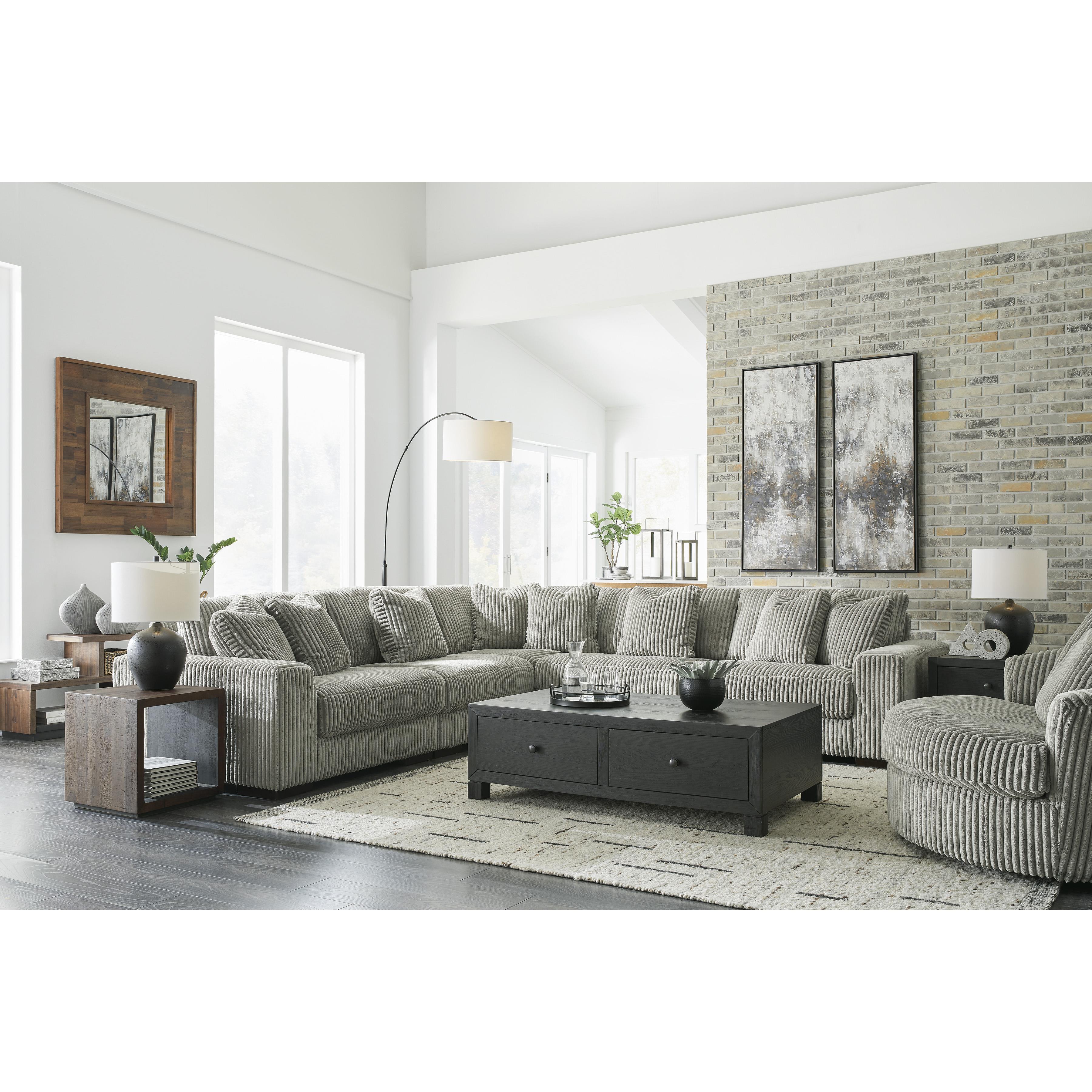 Signature Design by Ashley Lindyn 2110521C Oversized Swivel Accent Chair - Image 6