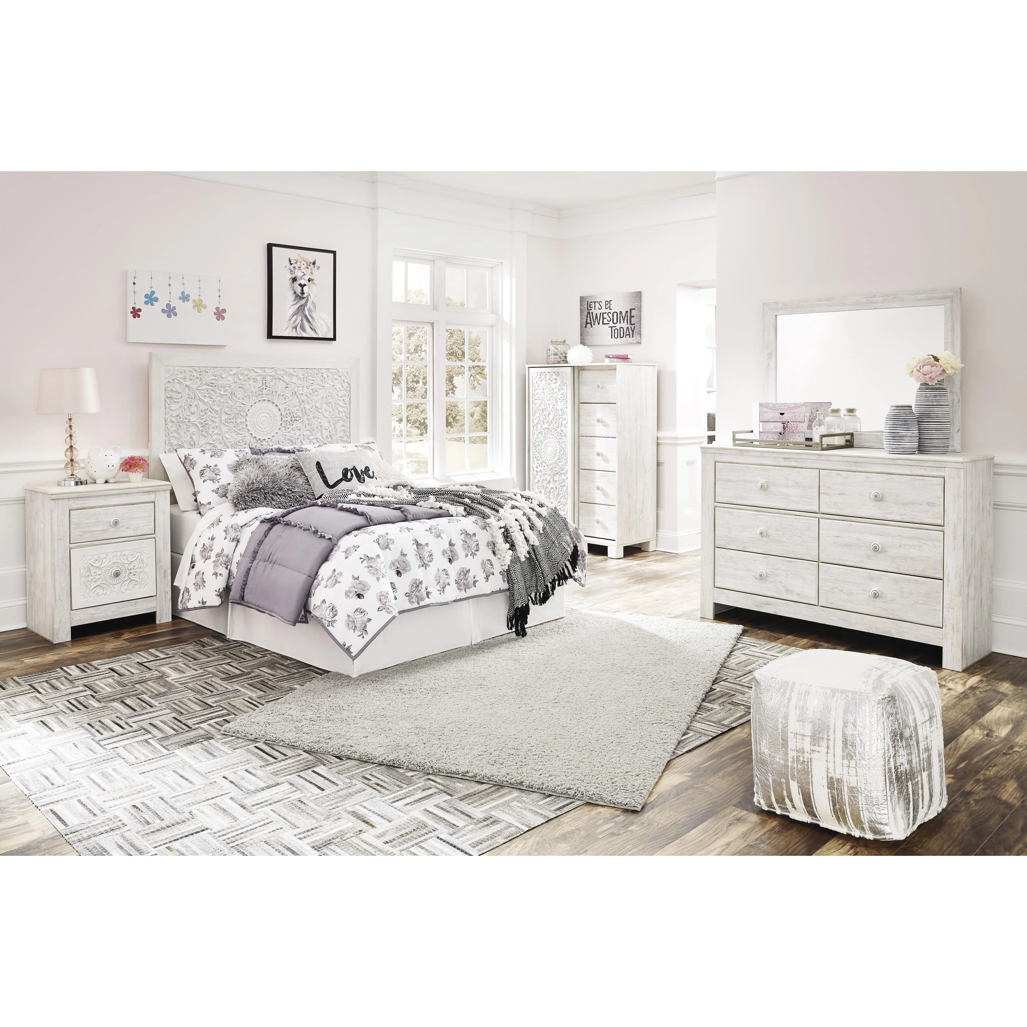 Signature Design by Ashley Paxberry B181-87 Full Panel Headboard - Image 7
