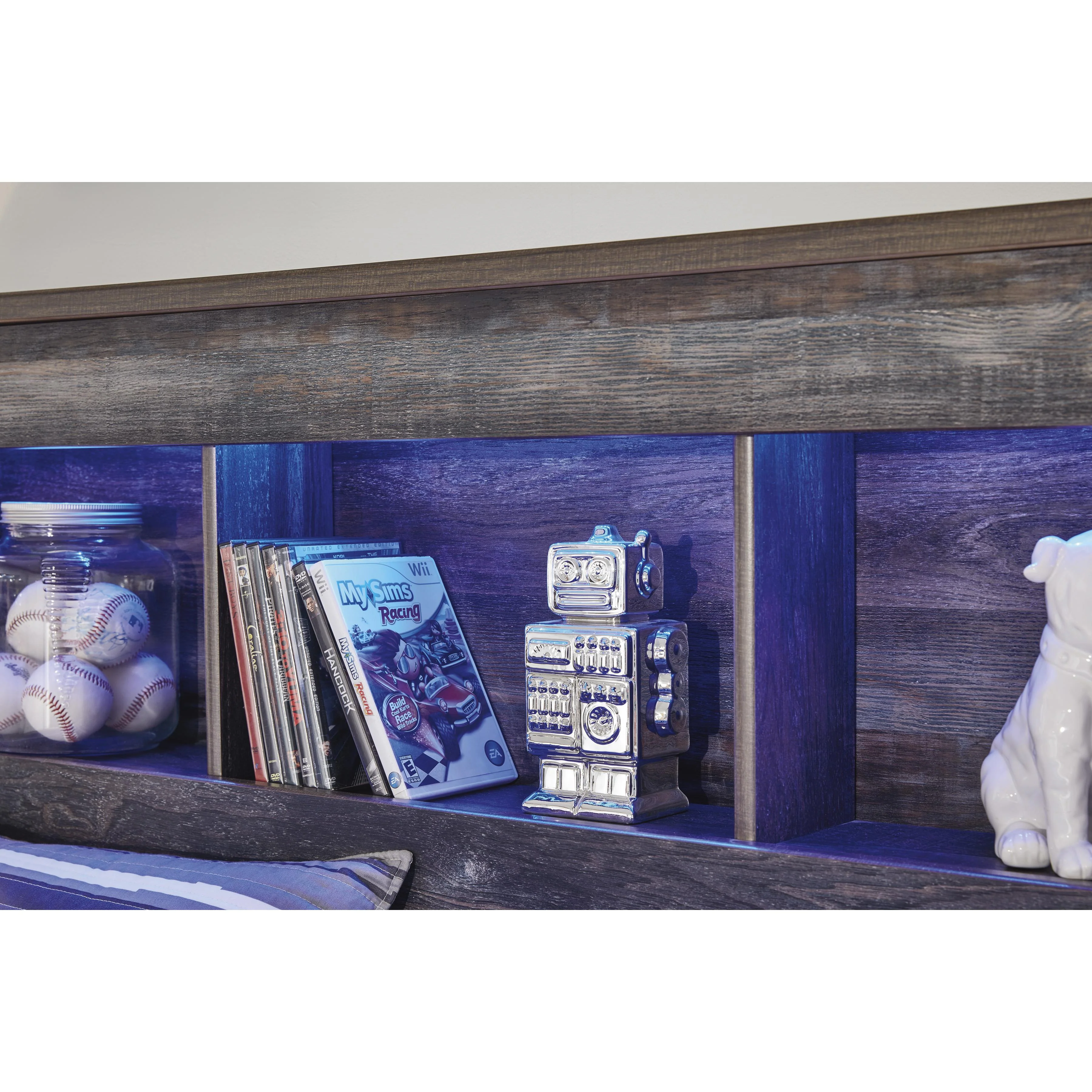 Signature Design by Ashley Drystan B211-85 Full Bookcase Headboard - Image 4