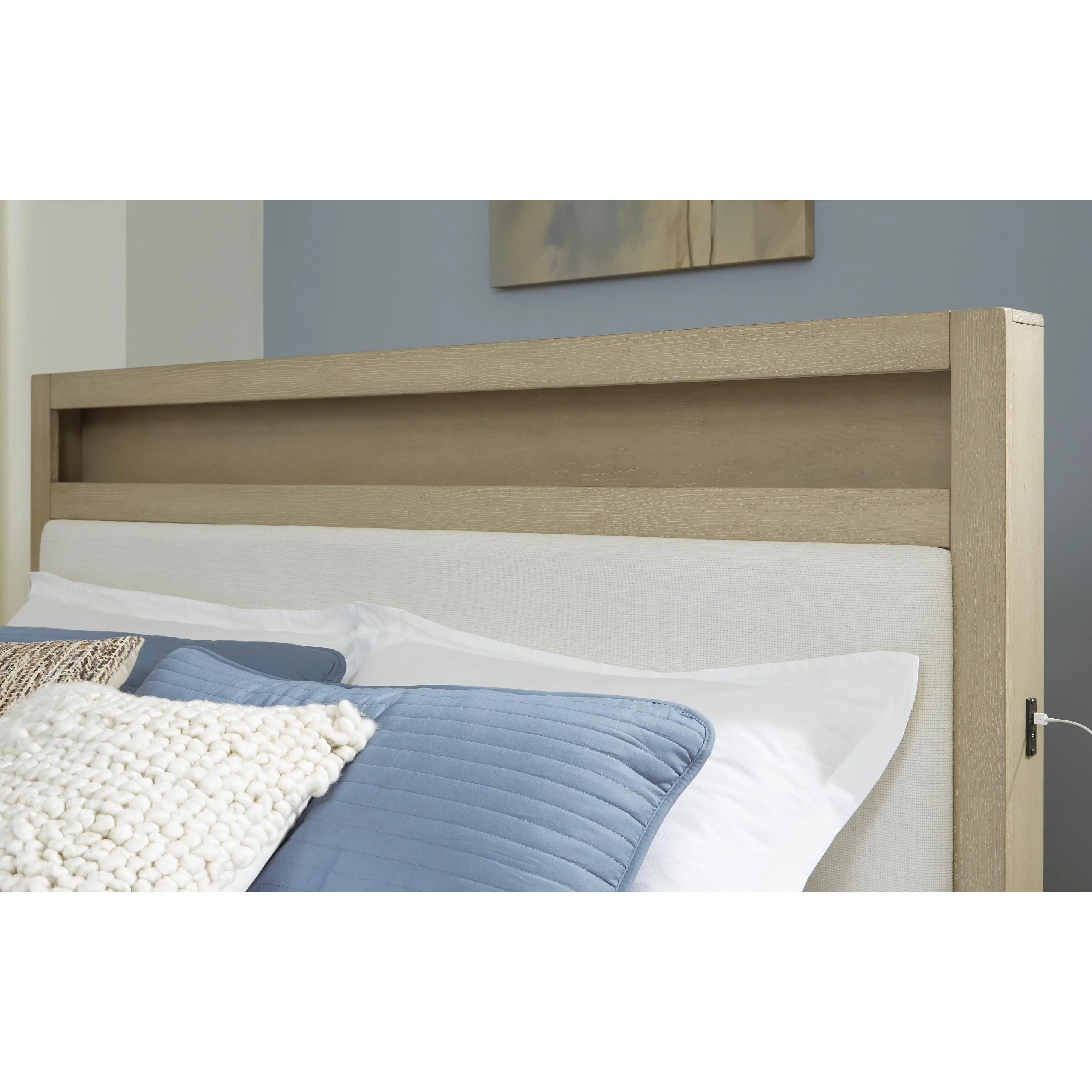 Signature Design by Ashley Calmoro B602B9 California King Bookcase Bed - Image 6