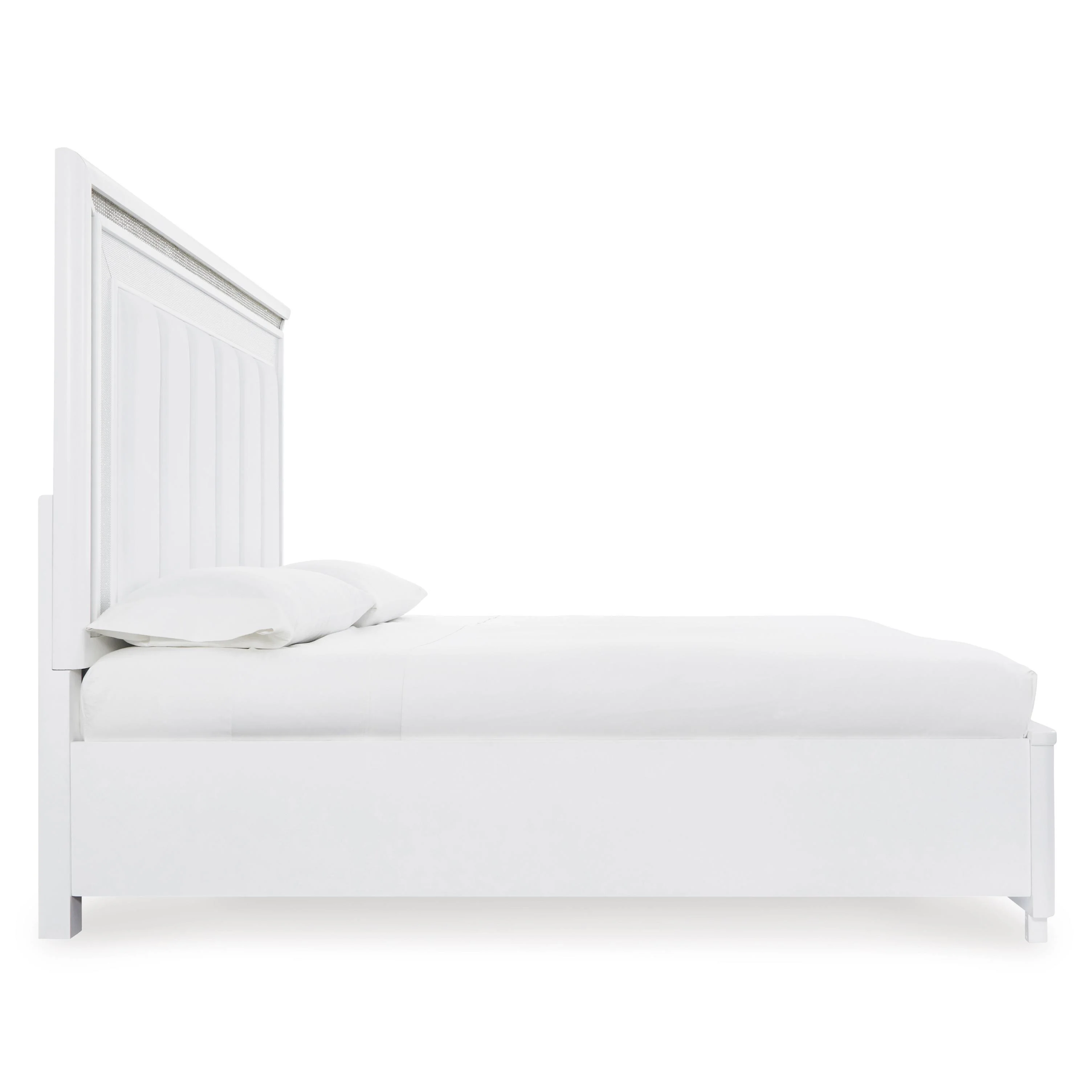 Signature Design by Ashley Chalanna B822B5 California King Upholstered Storage Bed - Image 4