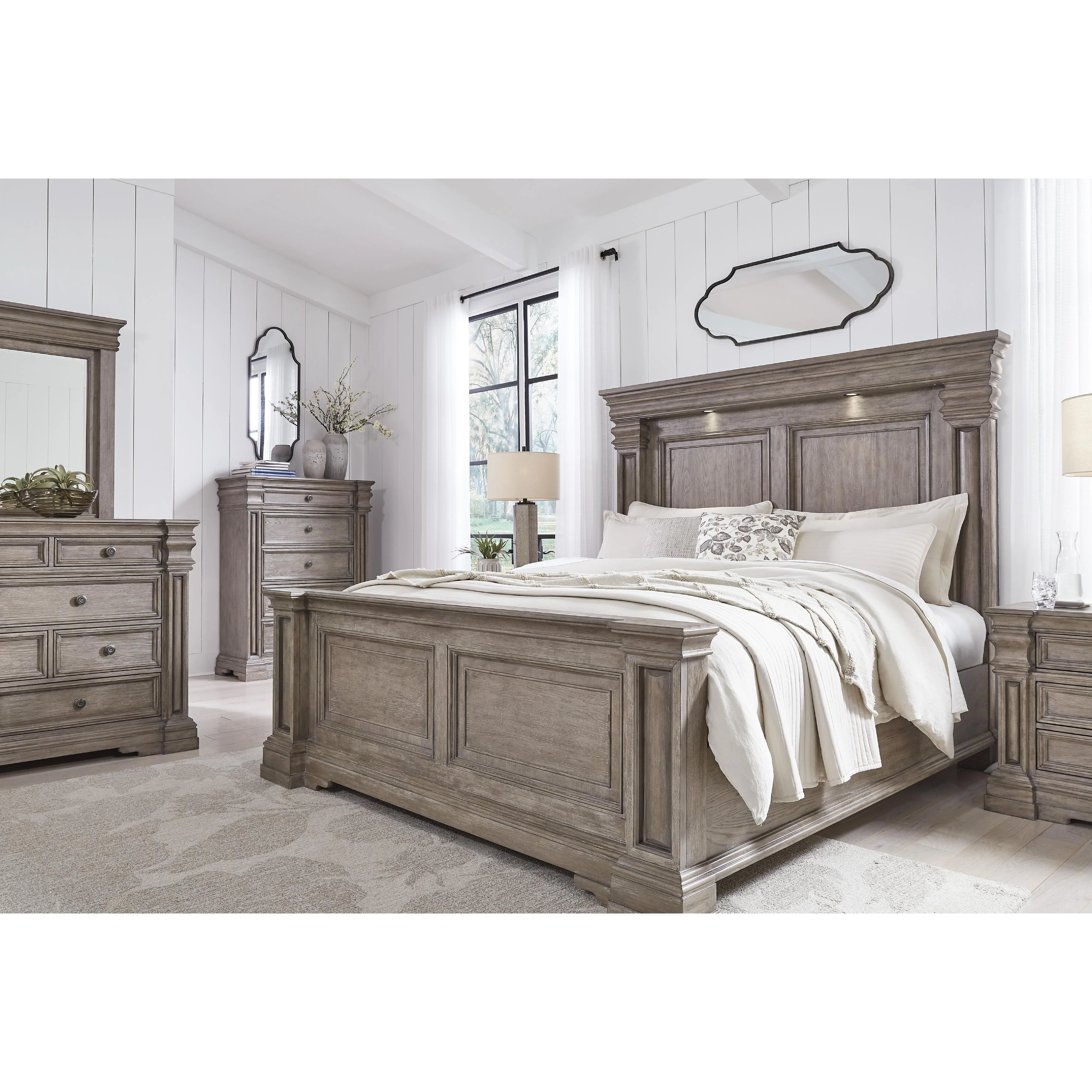 Signature Design by Ashley Blairhurst B916B5 California King Panel Bed - Image 8