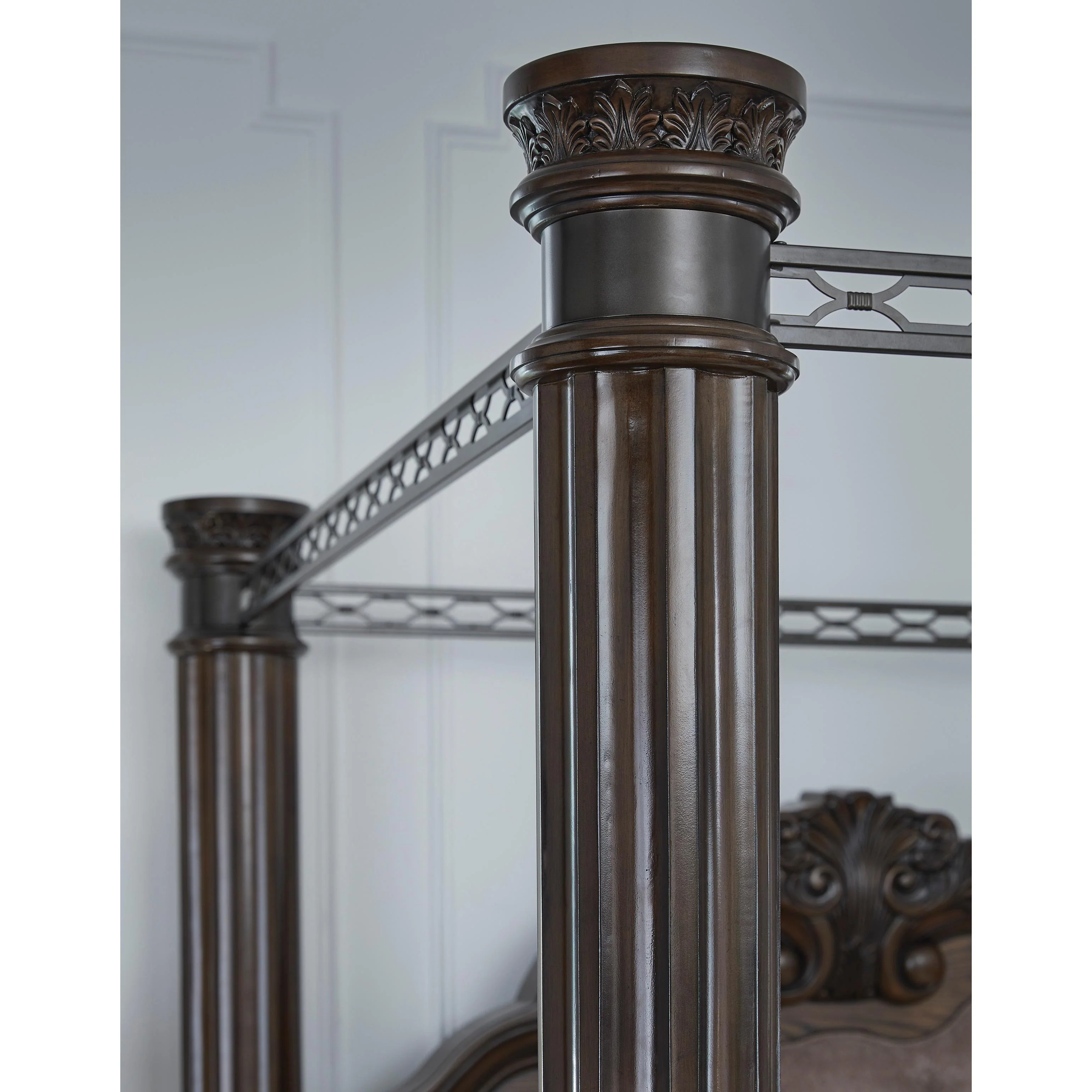 Signature Design by Ashley Maylee B947B11 California King Canopy Bed - Image 6