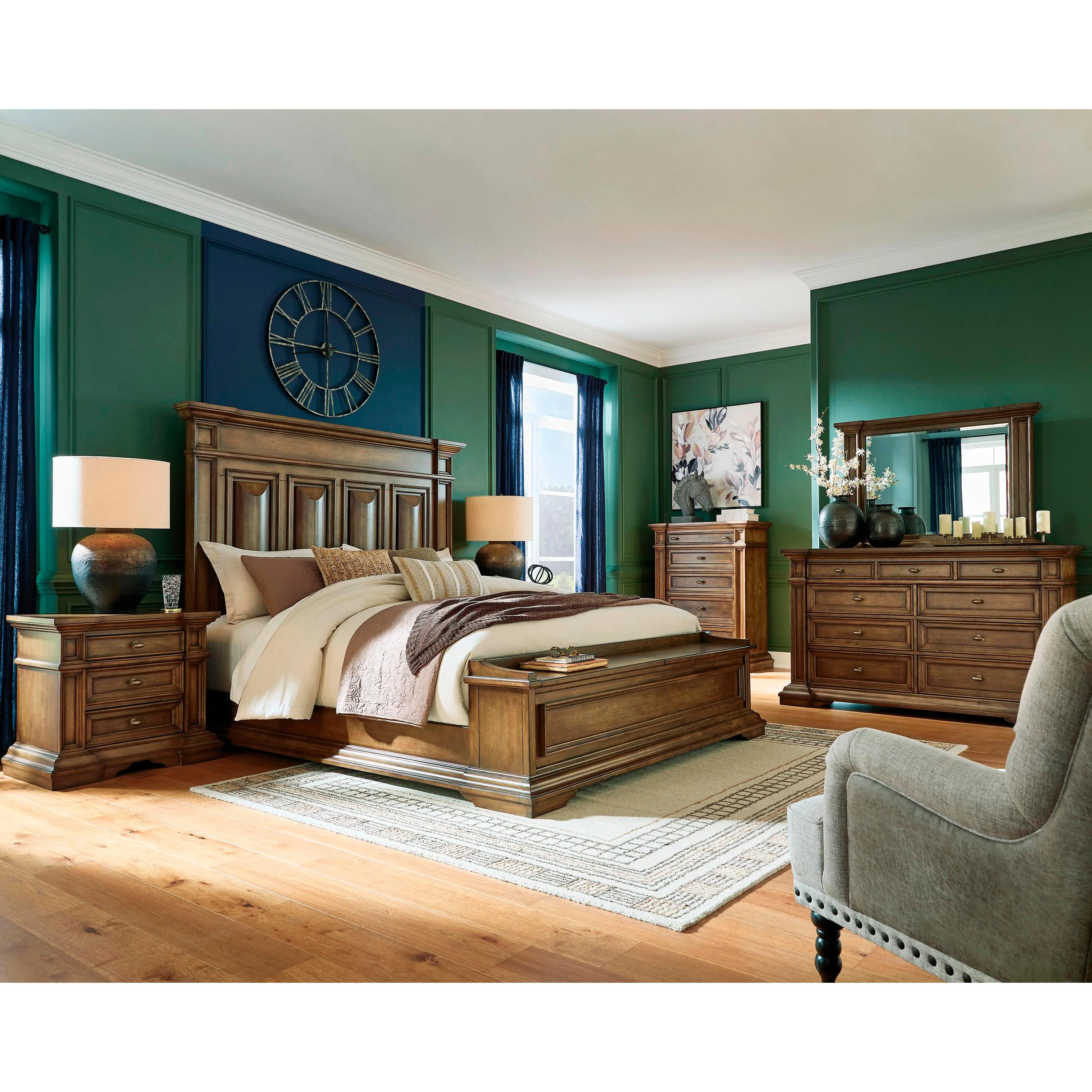 Signature Design by Ashley Frantanna PCB949B9 California King Panel Storage Bed - Image 10