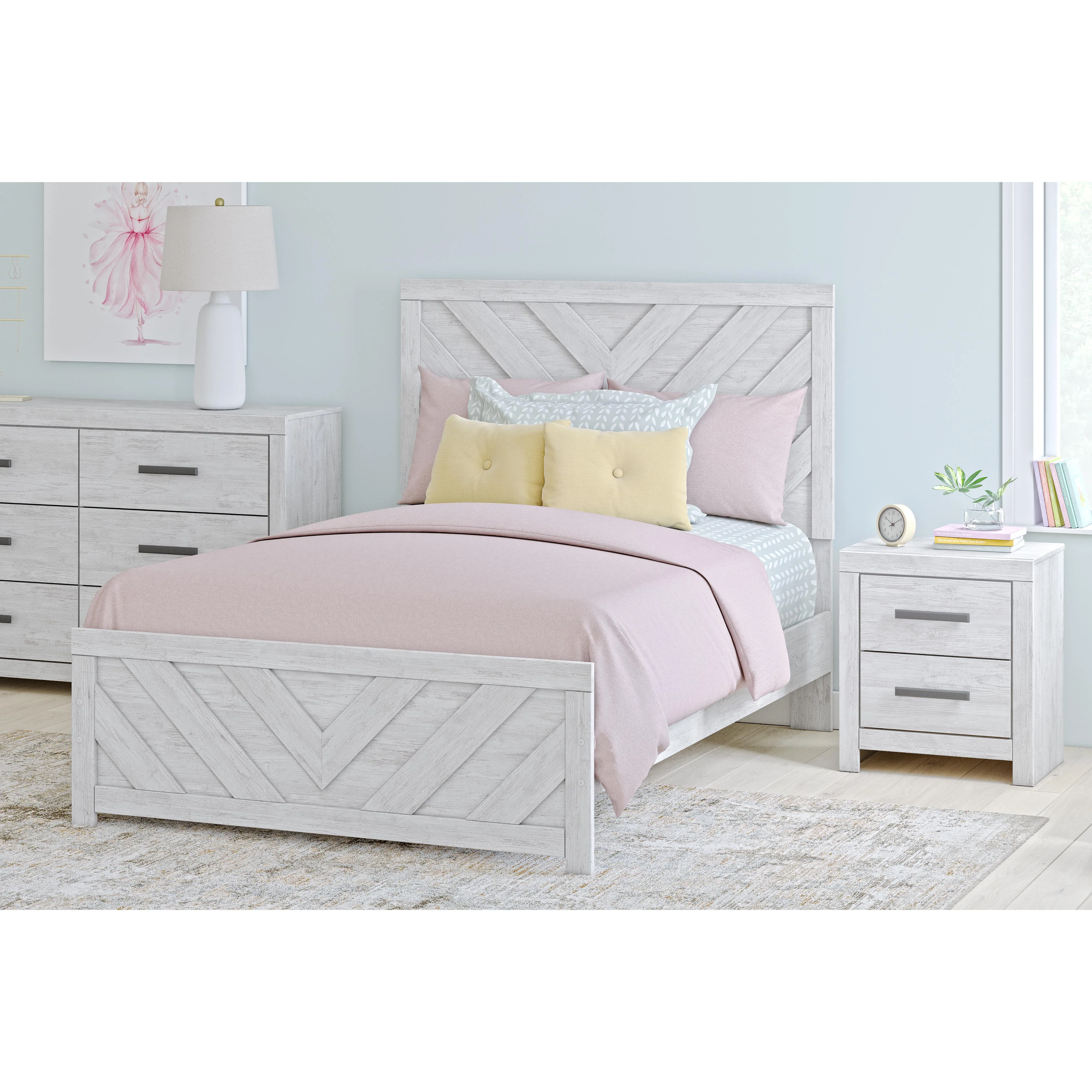 Signature Design by Ashley Cayboni B3788B2 Full Panel Bed - Image 6