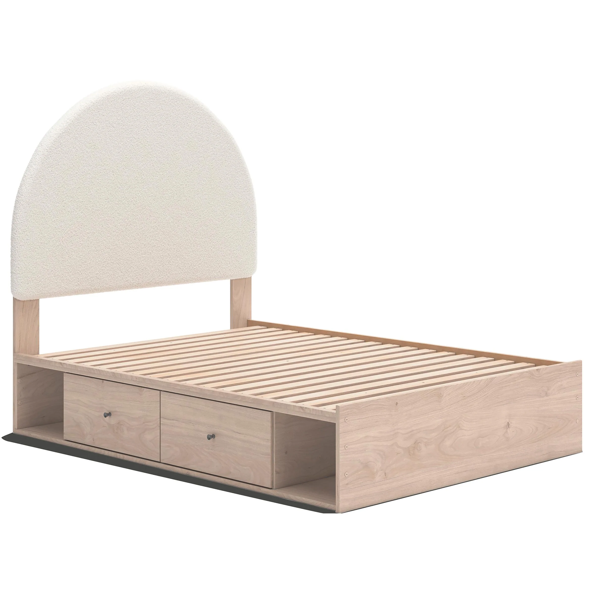 Signature Design by Ashley Arloster PCB1566B5 Full Upholstered Panel Bed with Storage - Image 6