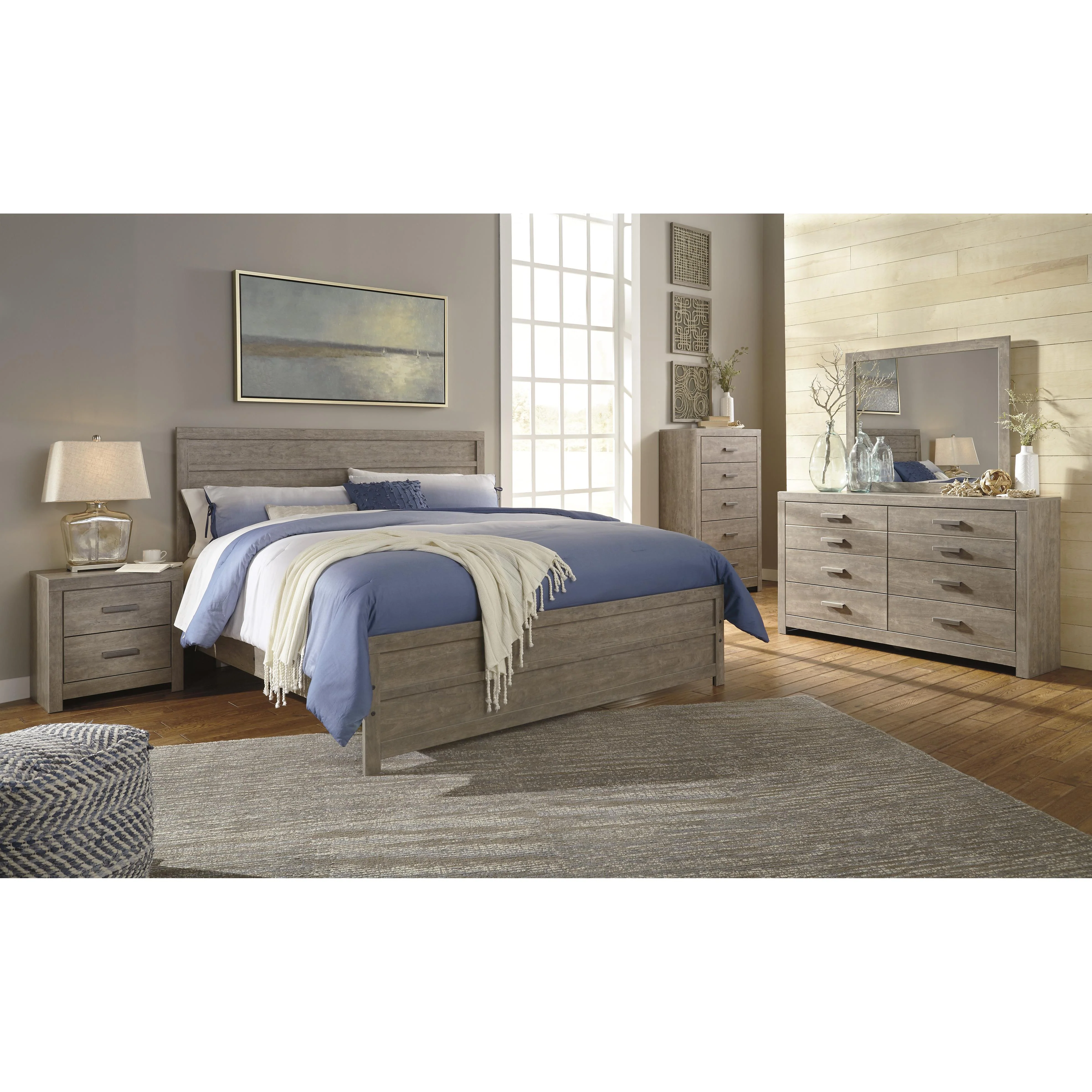 Signature Design by Ashley Culverbach B070B10 King Panel Bed - Image 3