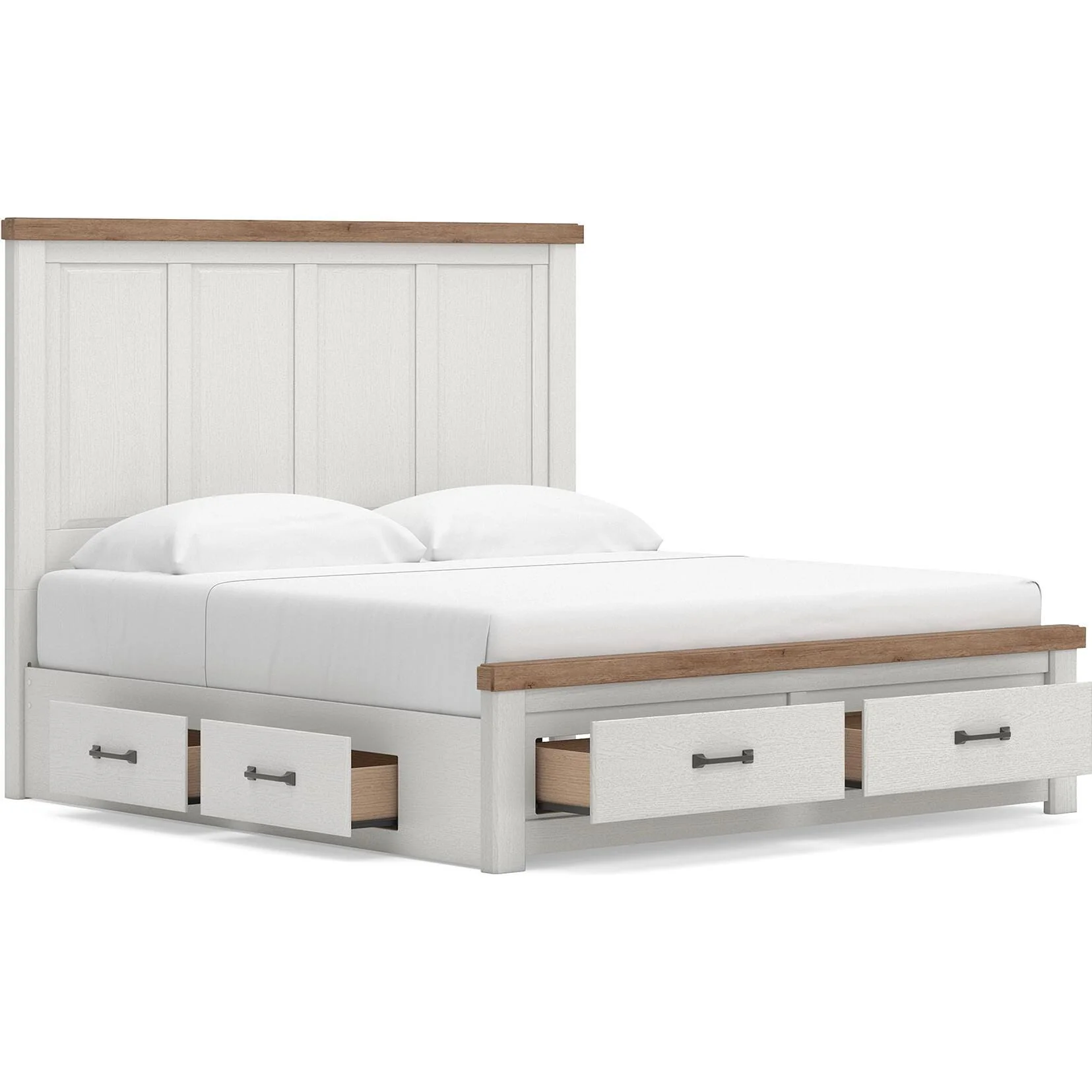 Signature Design by Ashley Savonport King Panel Bed with Storage B100-14/B4615-56S/B4615-58/B4615-95 - Image 4
