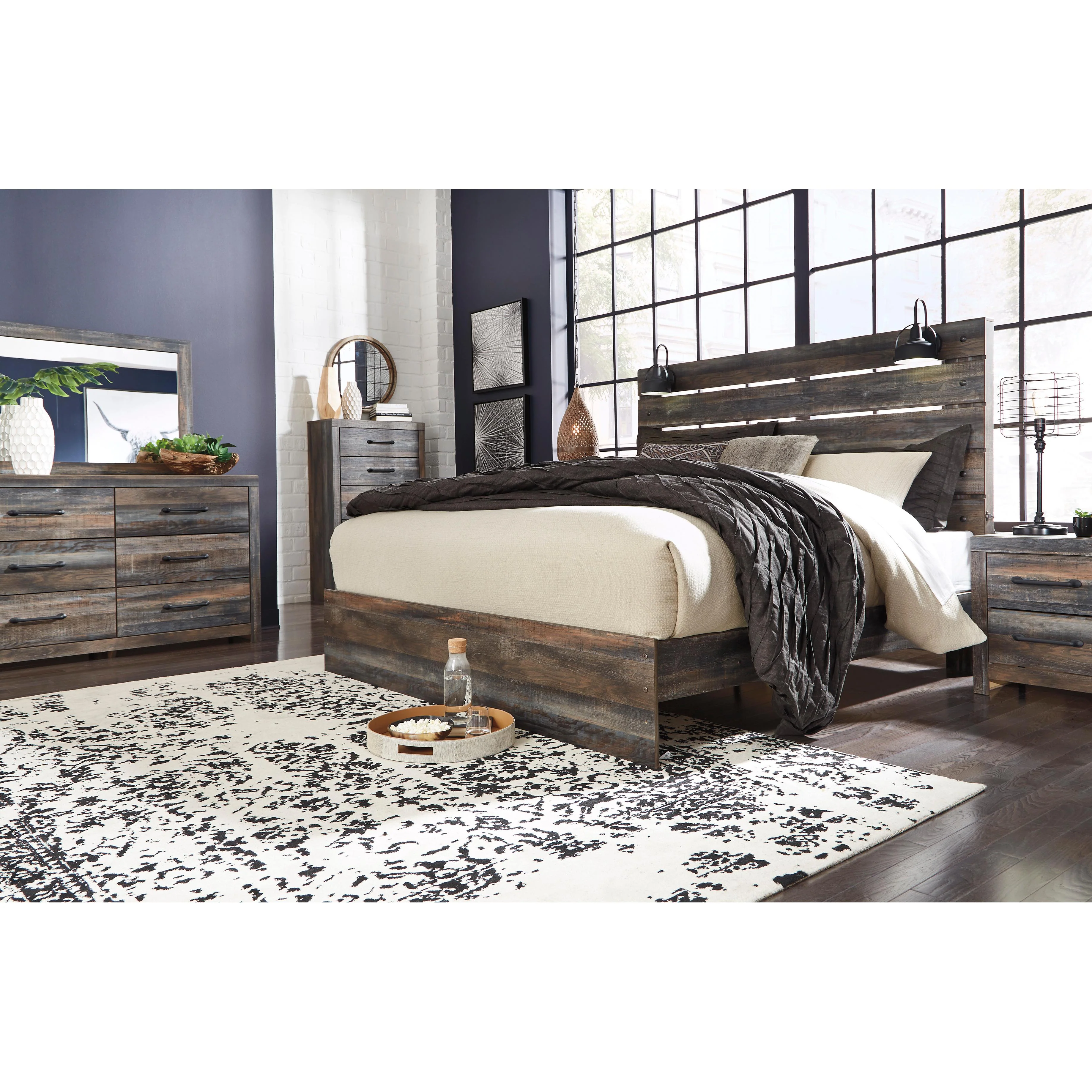 Signature Design by Ashley Drystan King Panel Bed B211-58/B211-56/B211-97 - Image 5