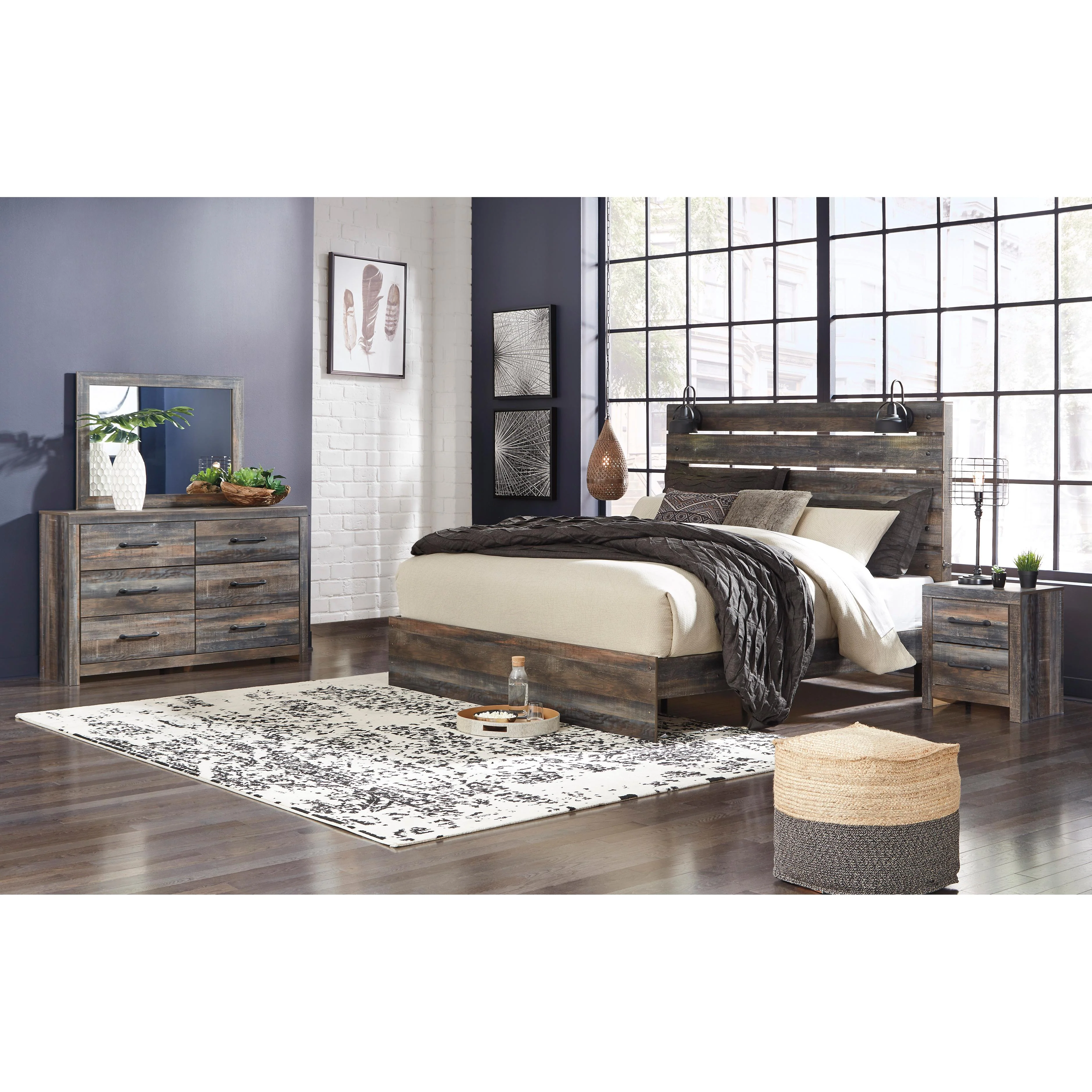 Signature Design by Ashley Drystan King Panel Bed B211-58/B211-56/B211-97 - Image 8